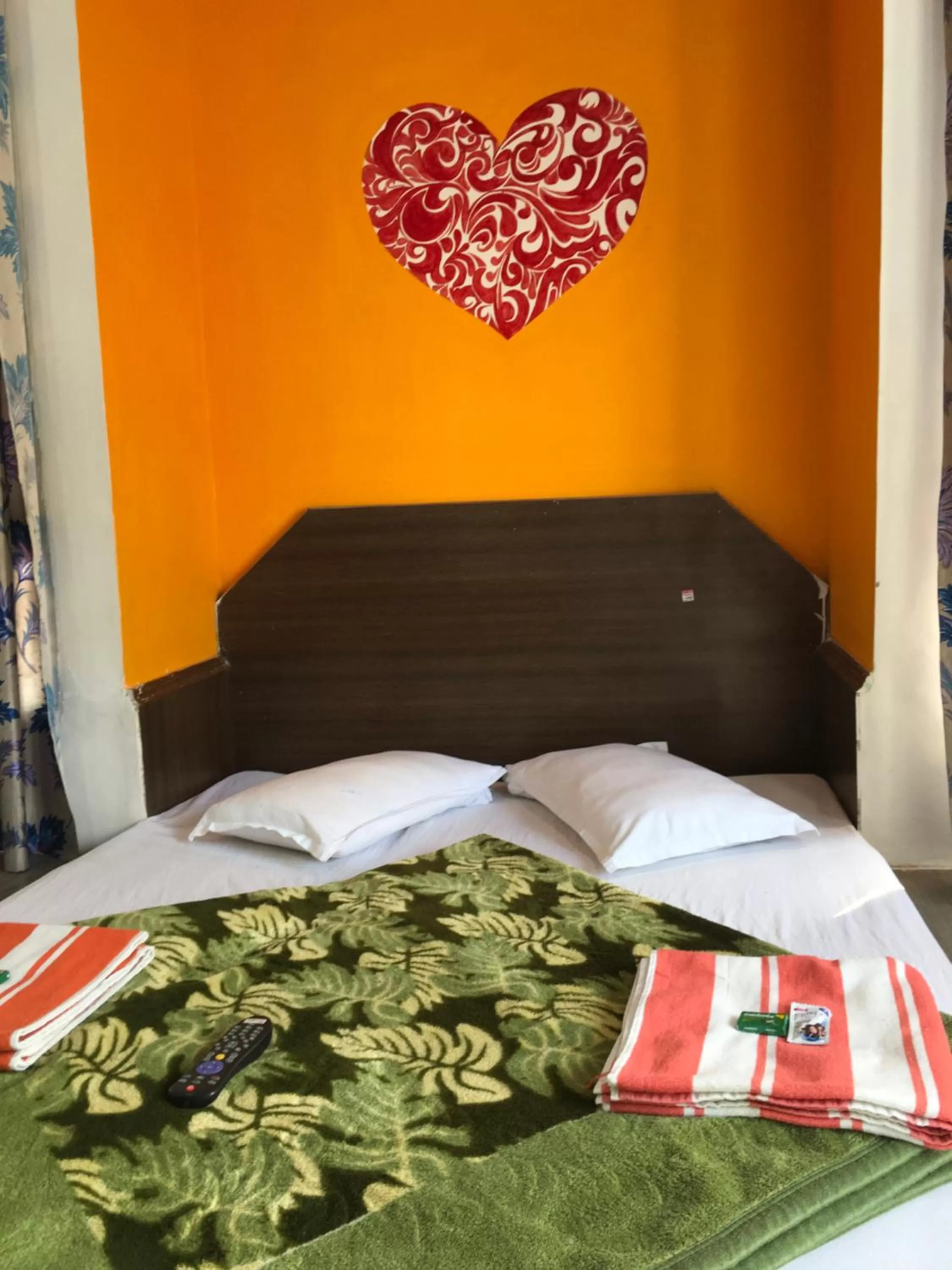 Bed in Hotel RAJVIHAR