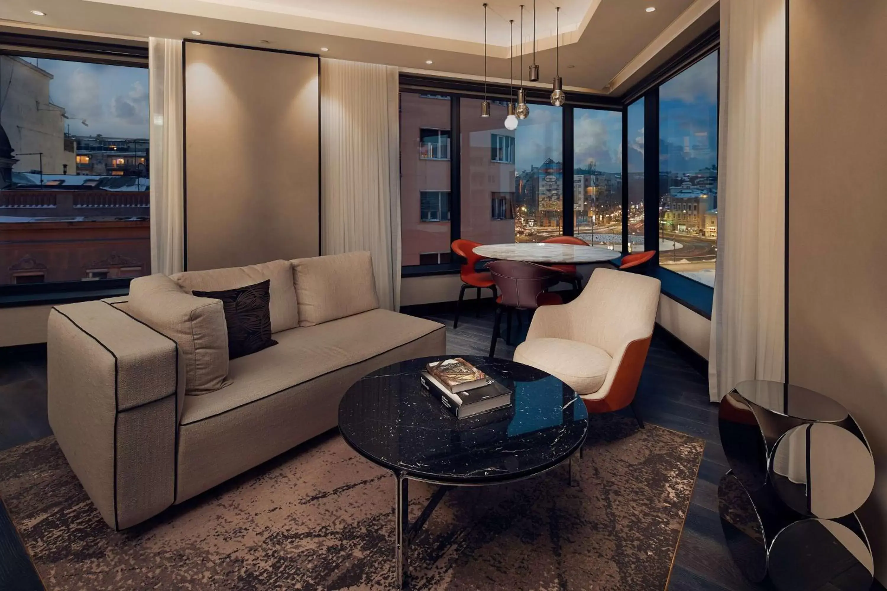 Living room in Hilton Belgrade Living room in Hilton Belgrade