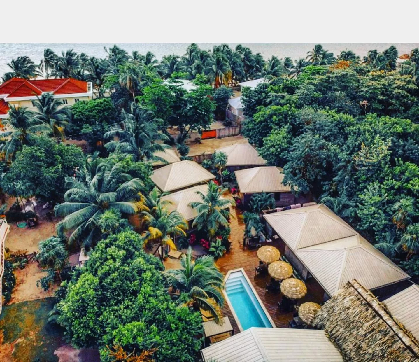 Bird's eye view in PUR Boutique Cabanas, Adults Only