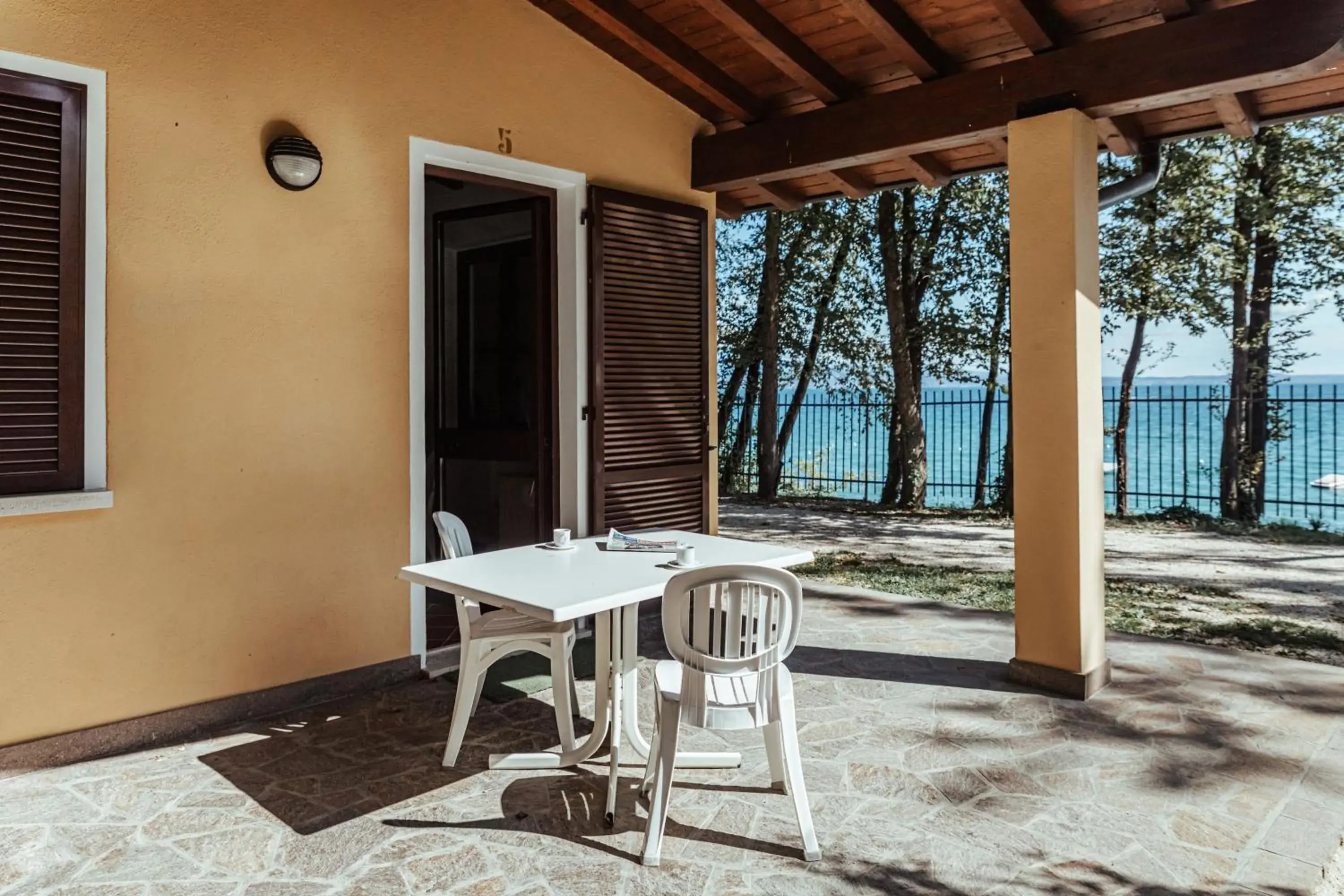 Balcony/Terrace in Camping Zocco