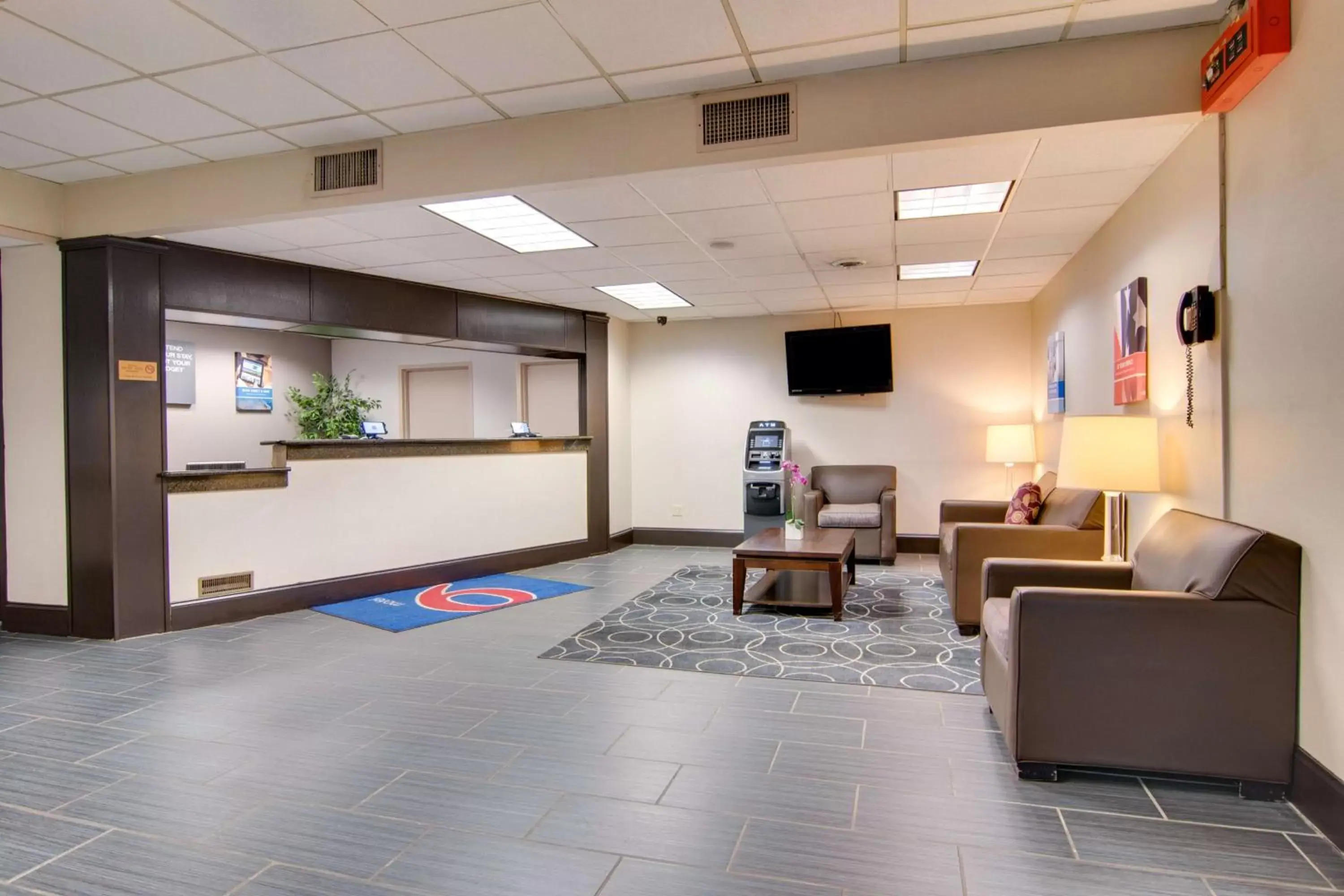Lobby or reception in Motel 6-Clarion, PA