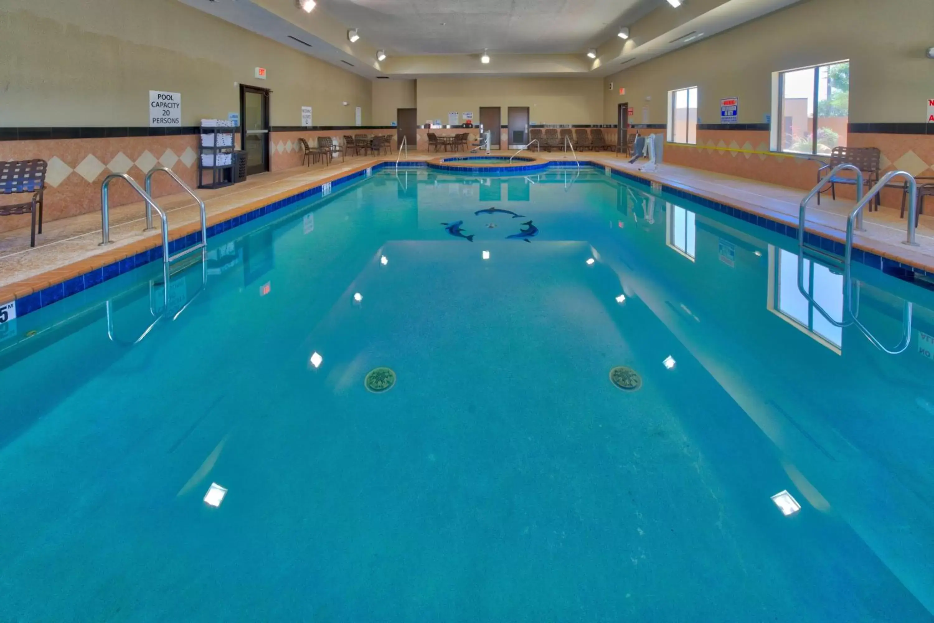 Swimming Pool in Holiday Inn Express and Suites Lubbock South, an IHG Hotel