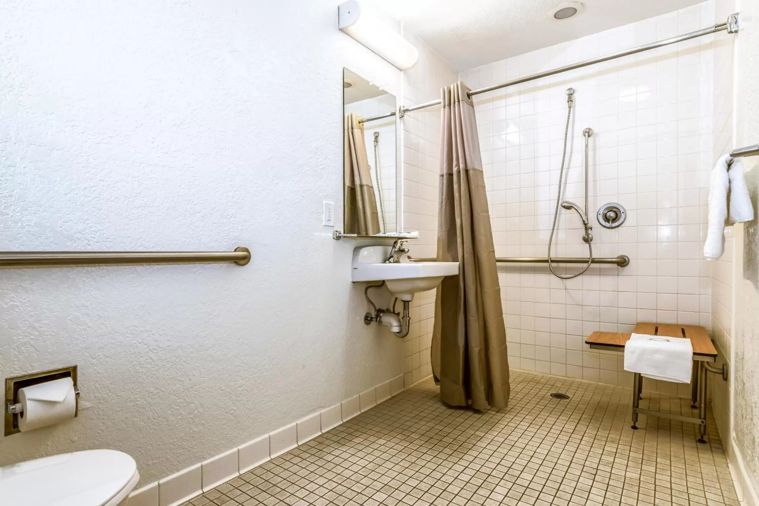 Bathroom in Motel 6-Anaheim, CA - Fullerton East