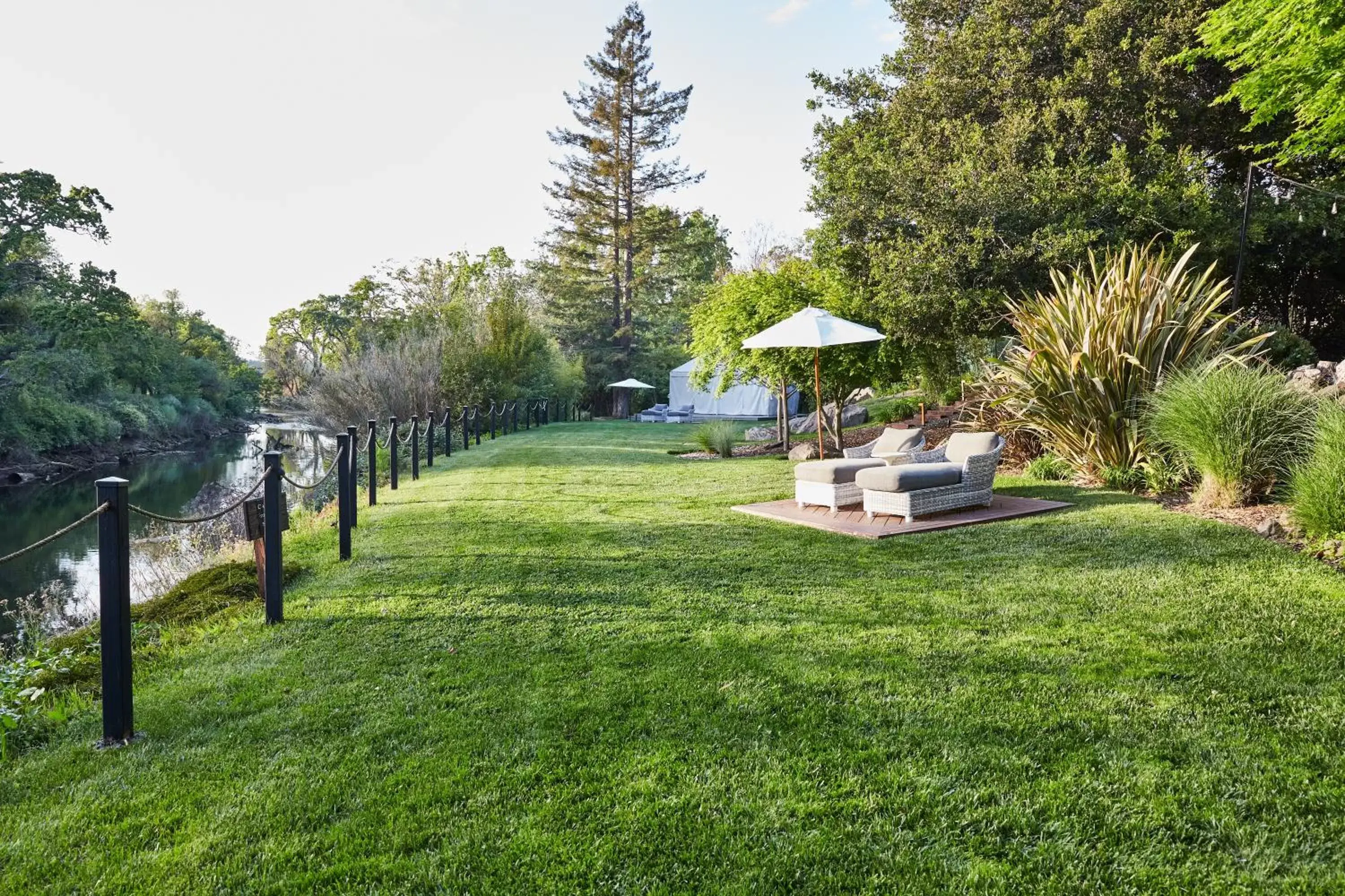 Garden in Milliken Creek Inn