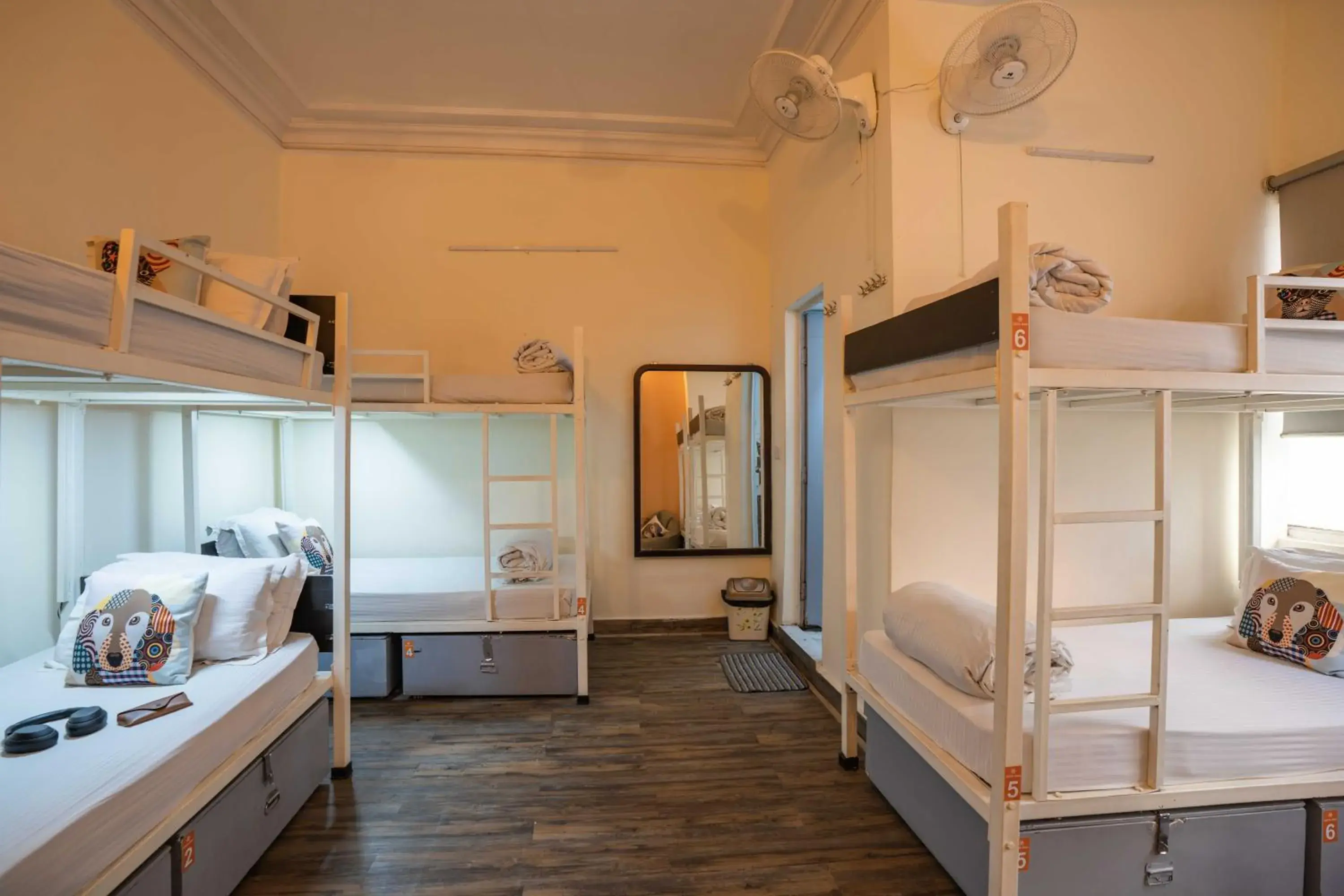 Bed, Bunk Bed in Zostel Delhi Hostel