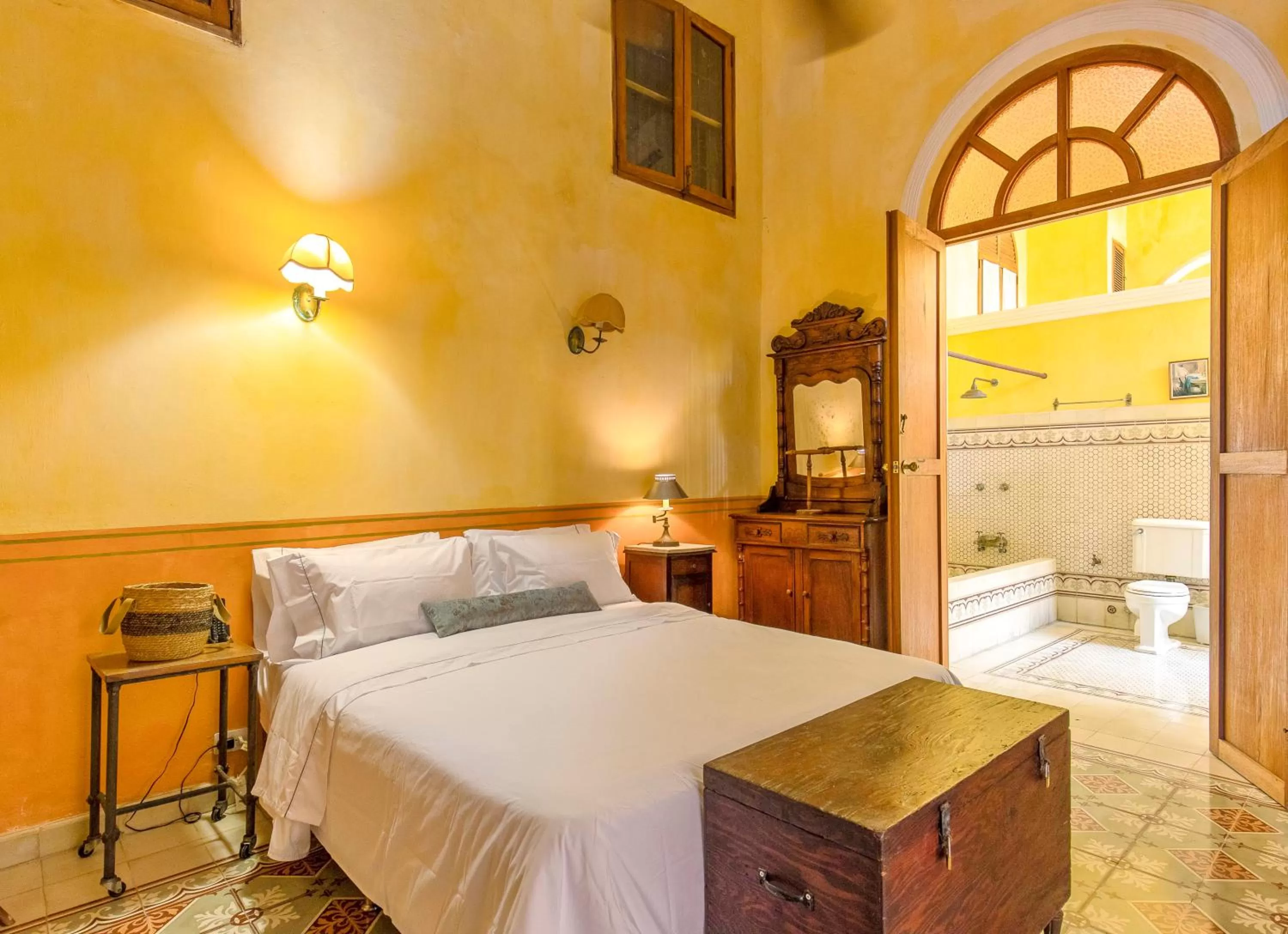 Bed in Casa Morales Getsemaní