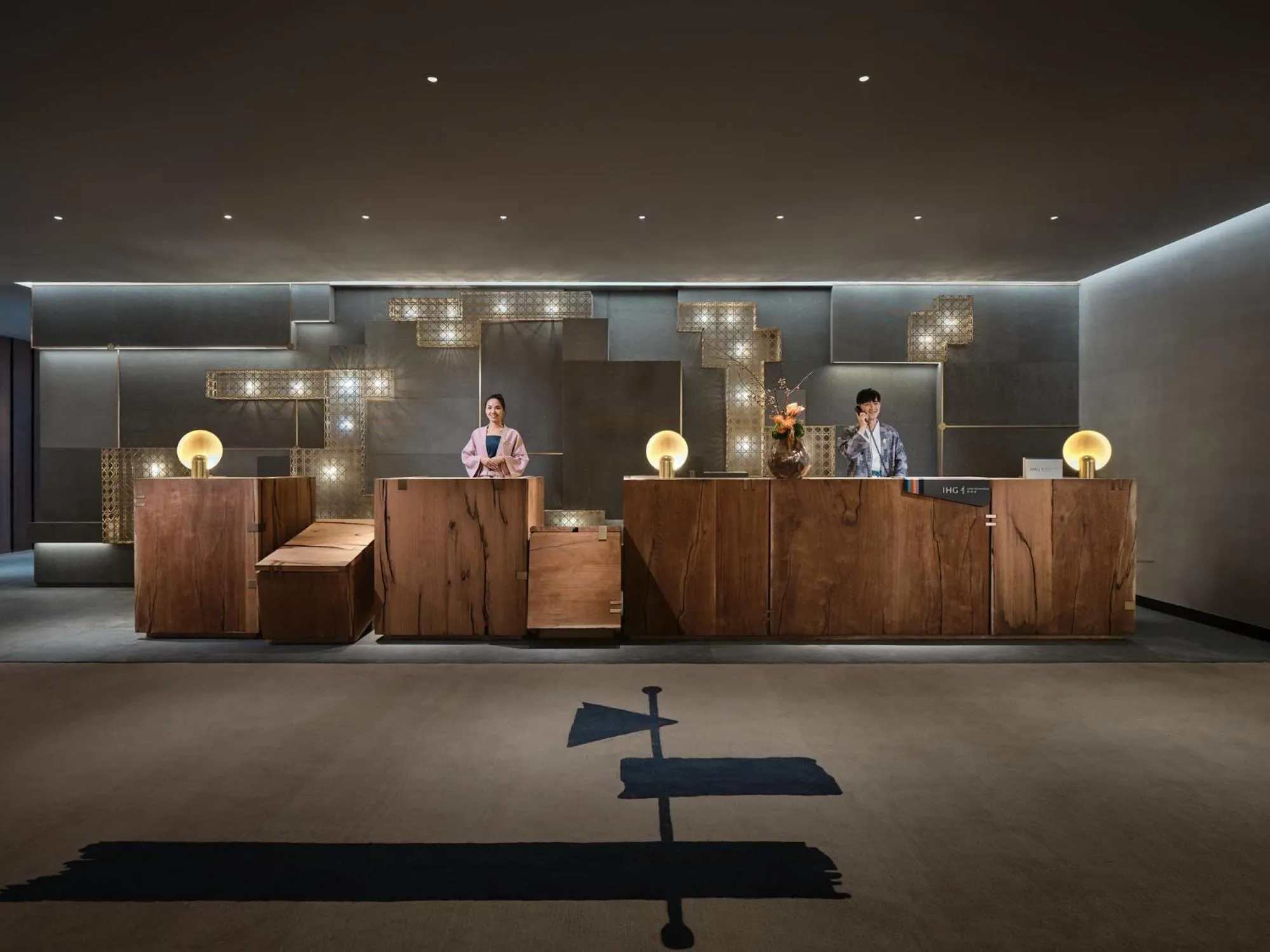 Lobby or reception in Hotel Indigo Hangzhou Uptown