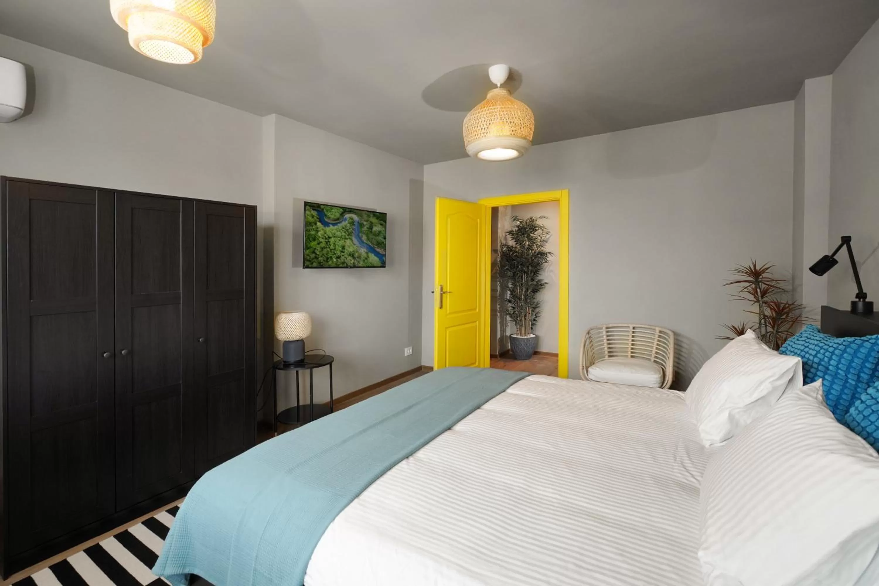 Bed in Tulum Apart Center Belgrade