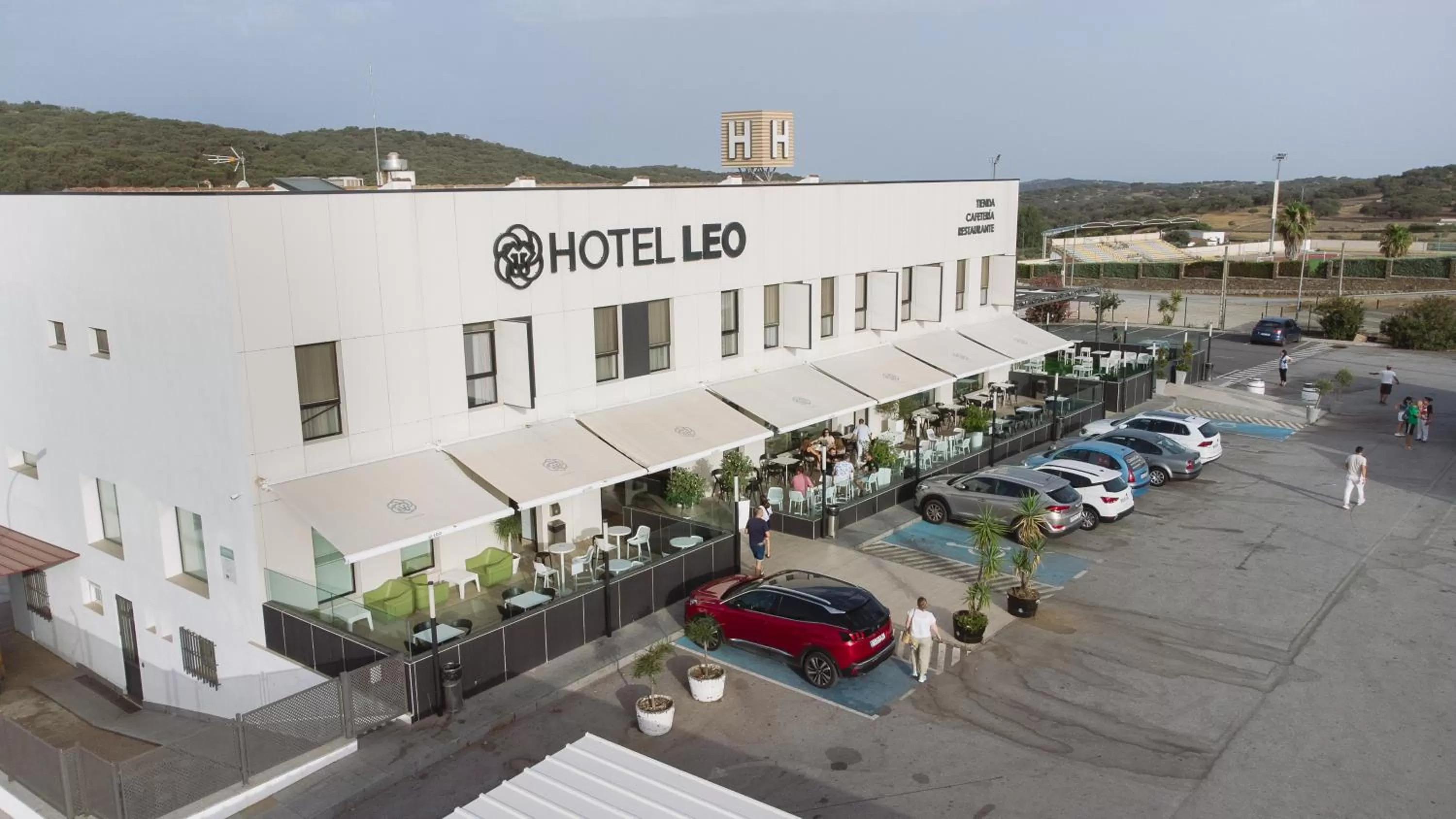 Property building in Hotel Leo