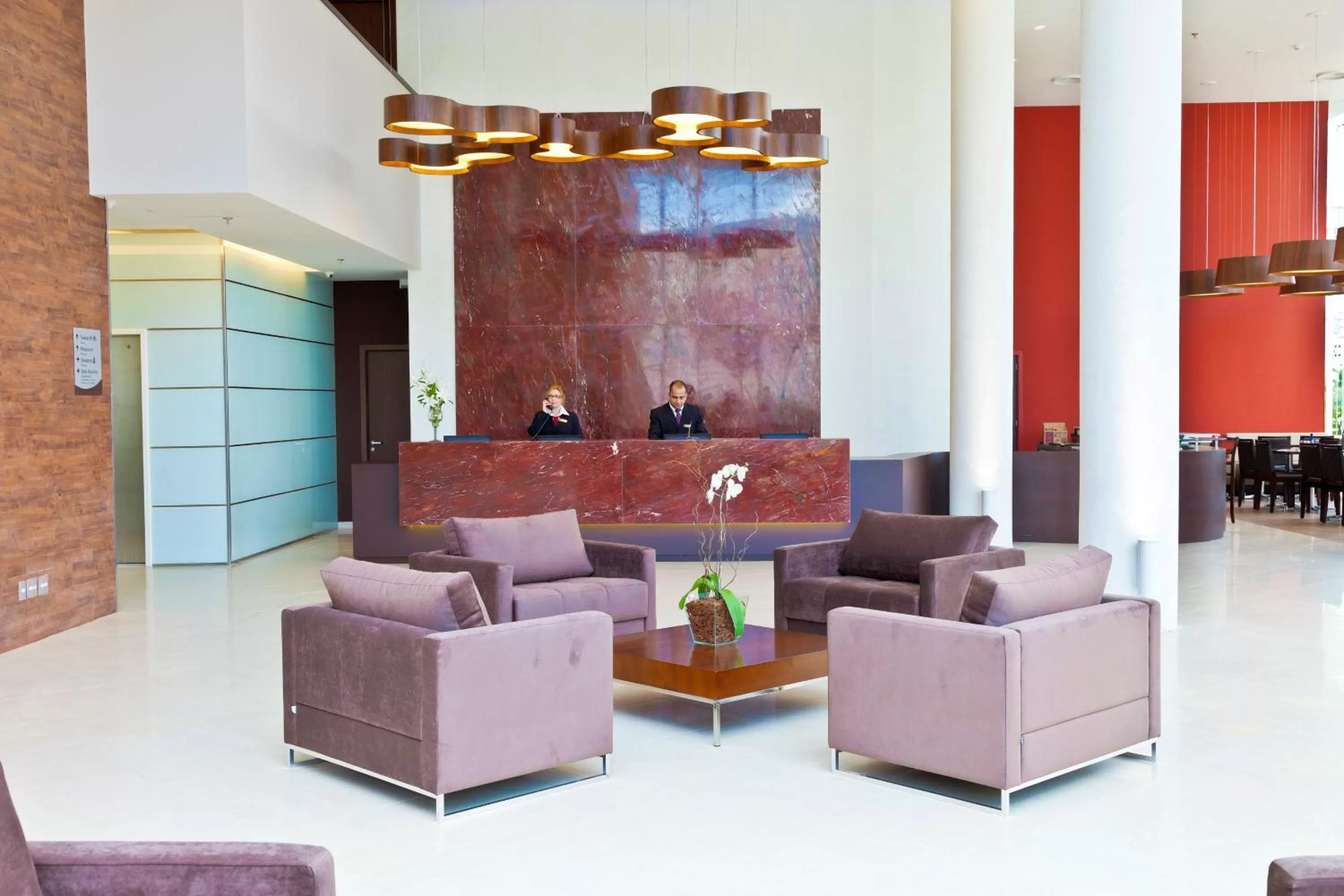 Lobby or reception in Hotel Panamby São Paulo