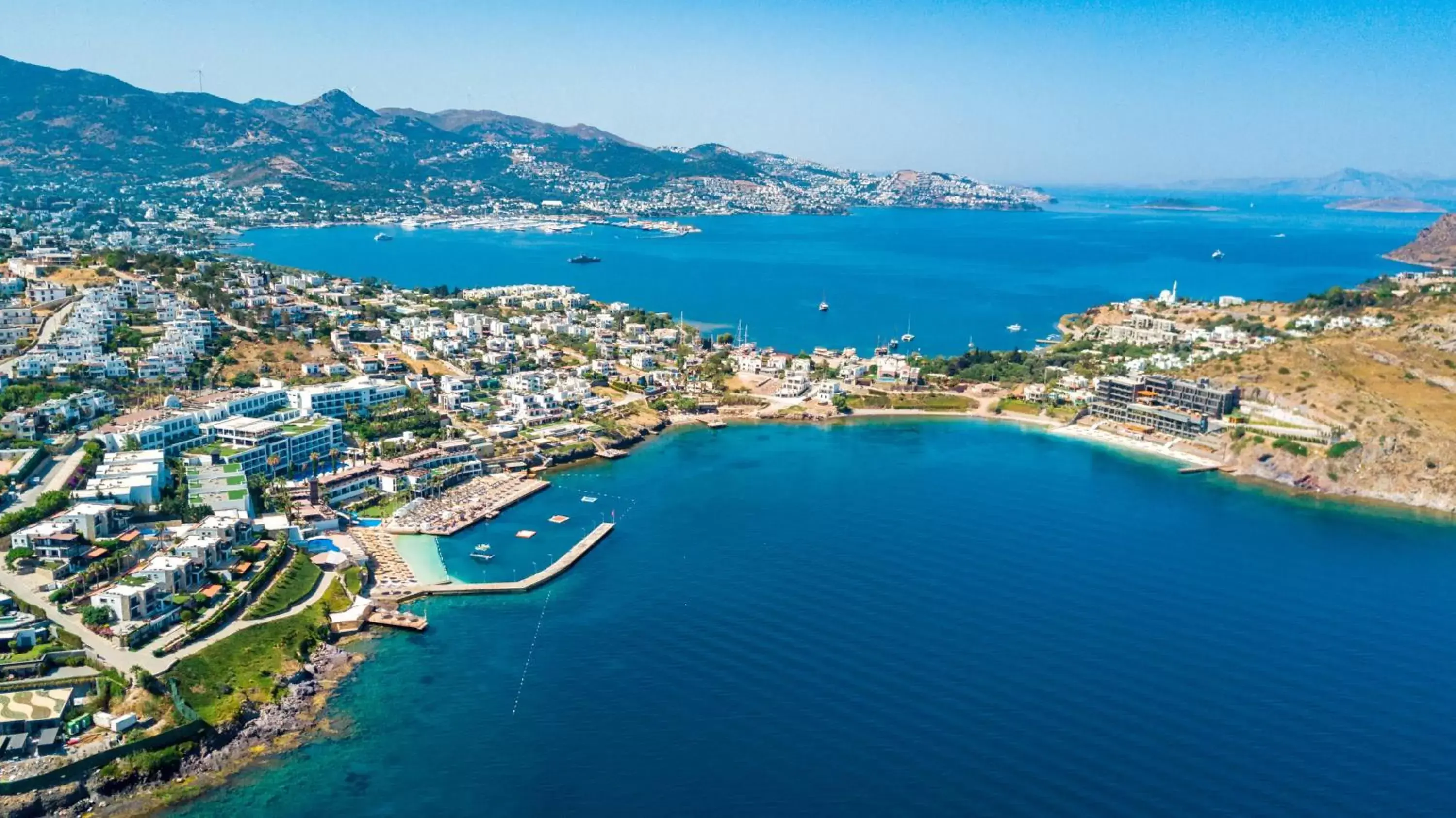 Bird's eye view, Bird's-eye View in MGallery The Bodrum Hotel Yalikavak