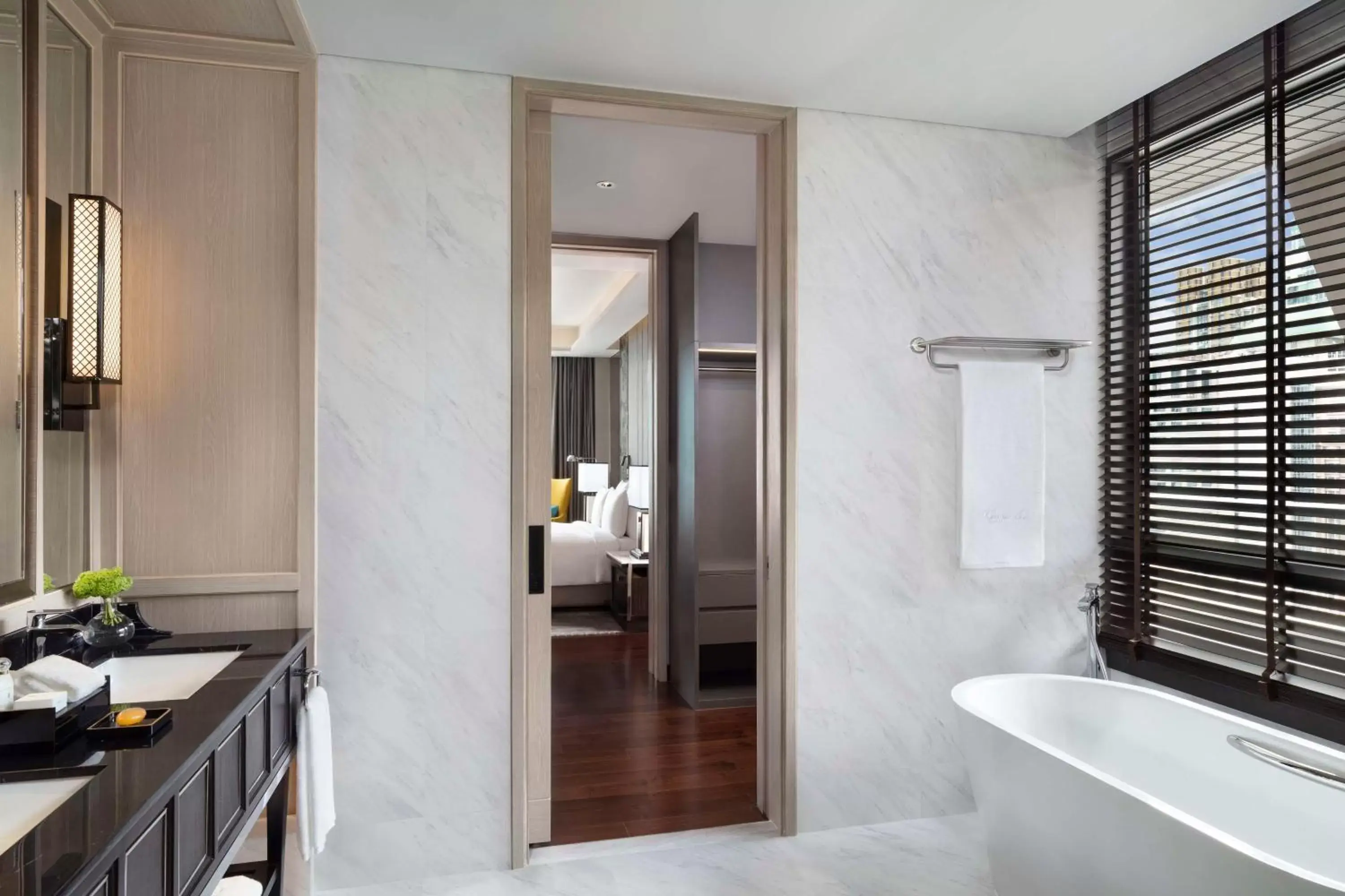 Bathroom in Sindhorn Kempinski Hotel Bangkok - SHA Extra Plus Certified