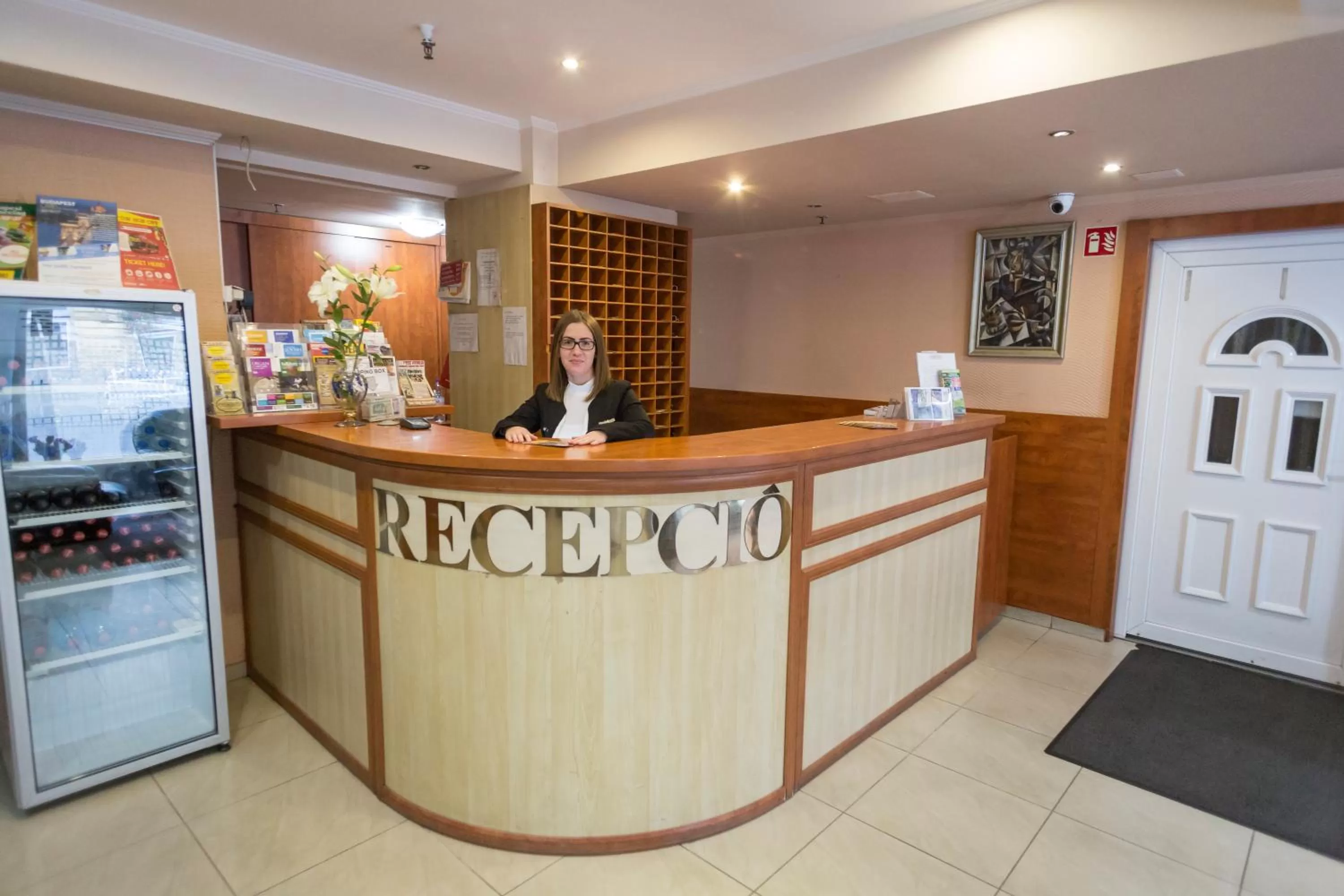 Lobby or reception in Atlantic Hotel