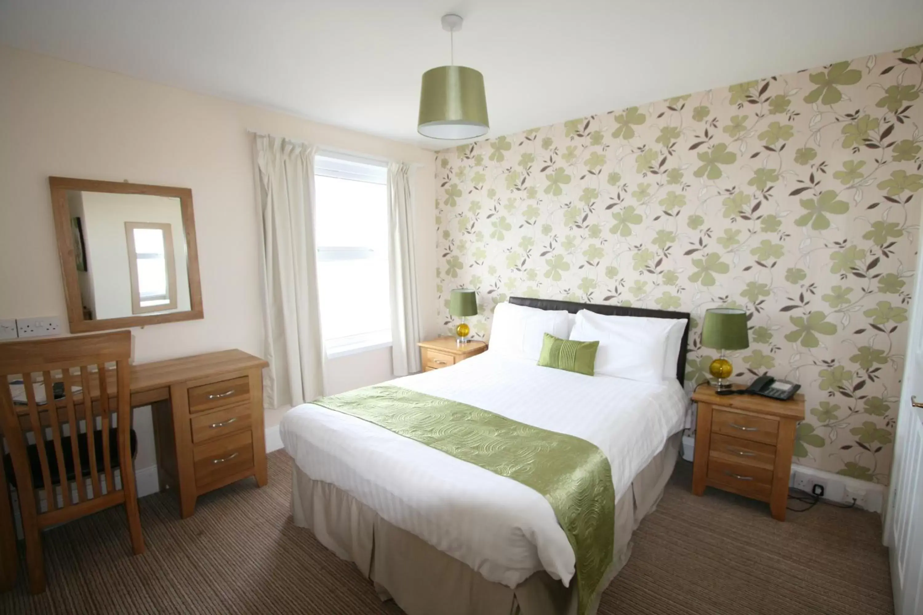 Bed in Pentire Hotel