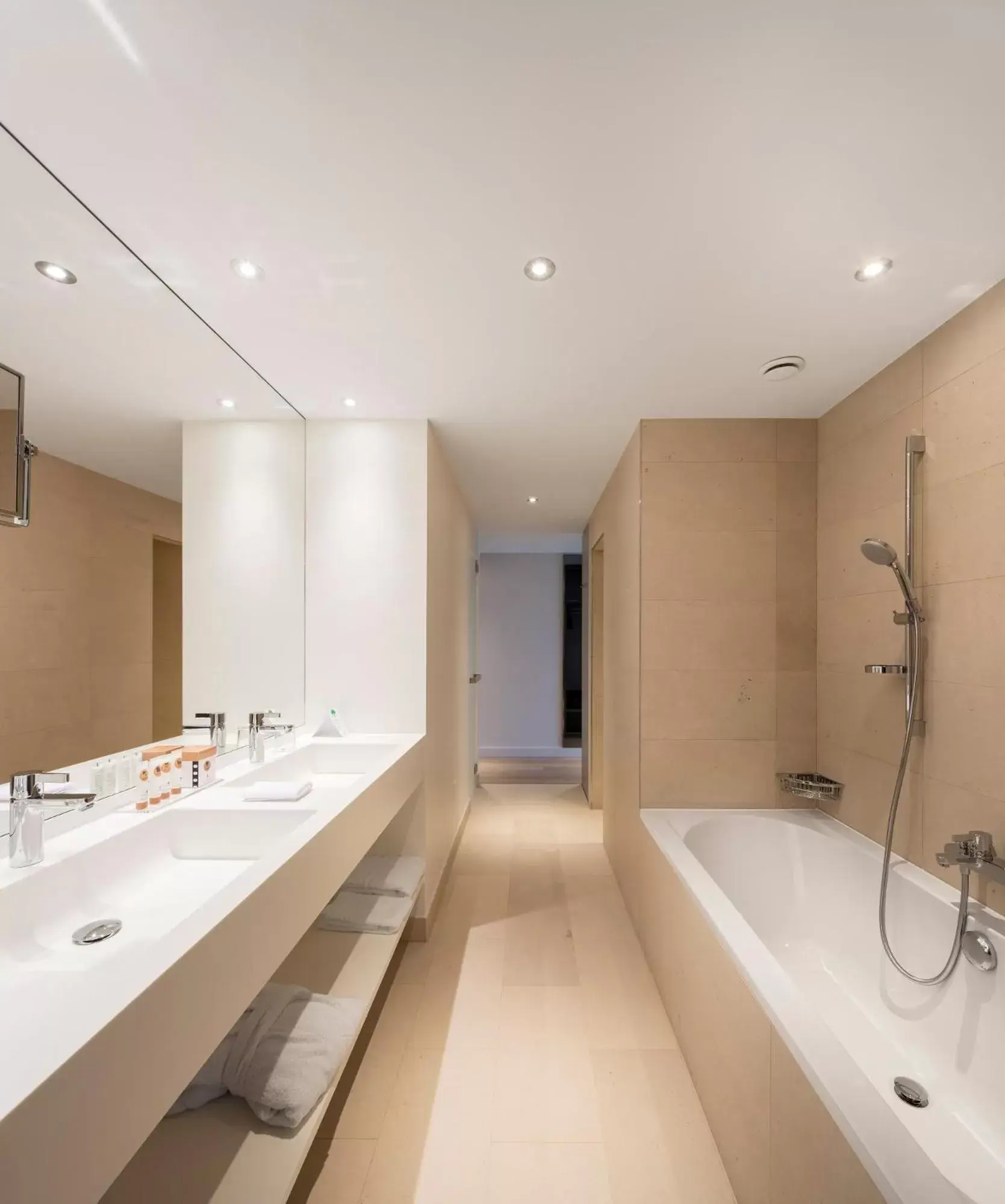 Bathroom in Modern Times Hotel Vevey