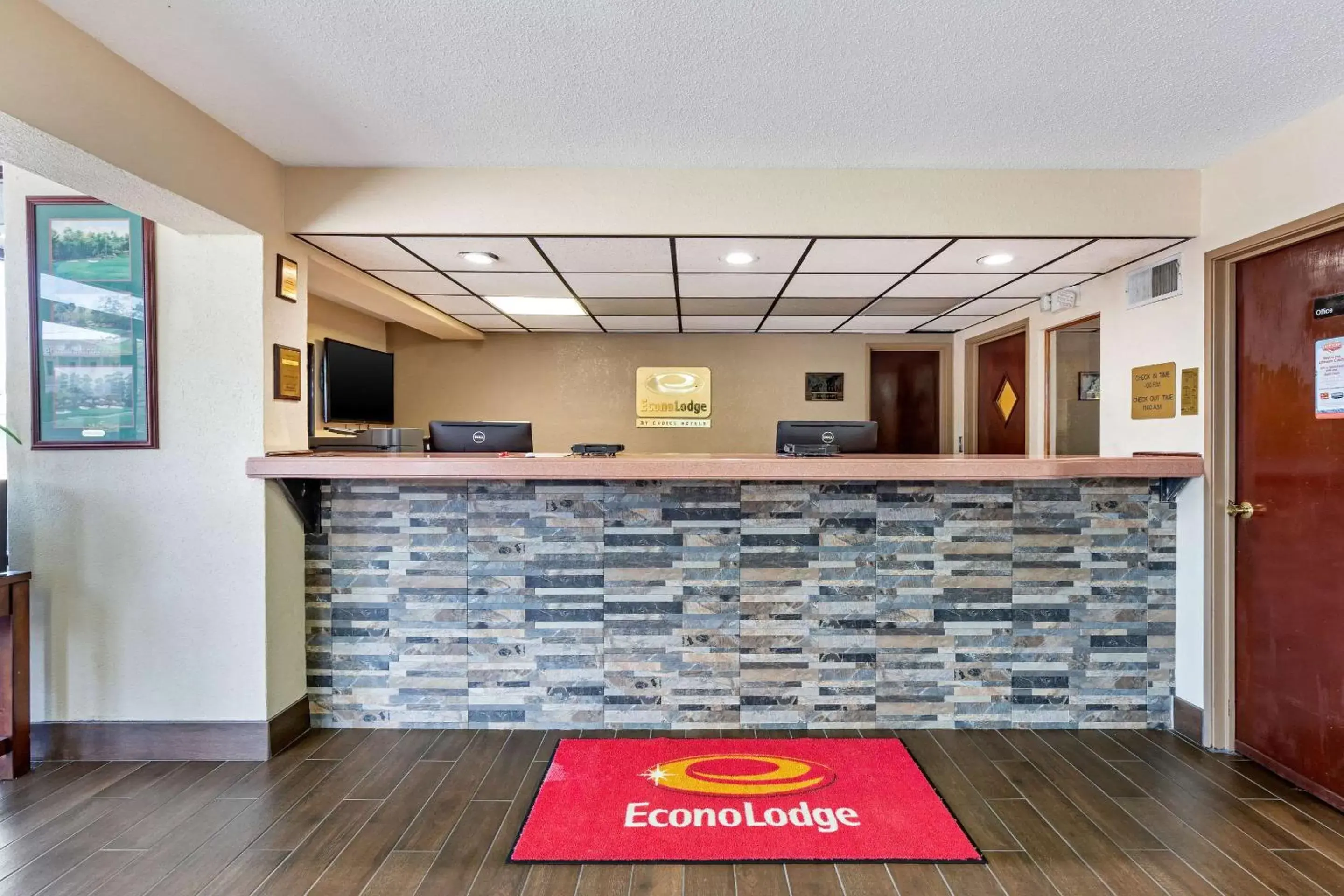 Lobby or reception, Lobby/Reception in Econolodge Augusta