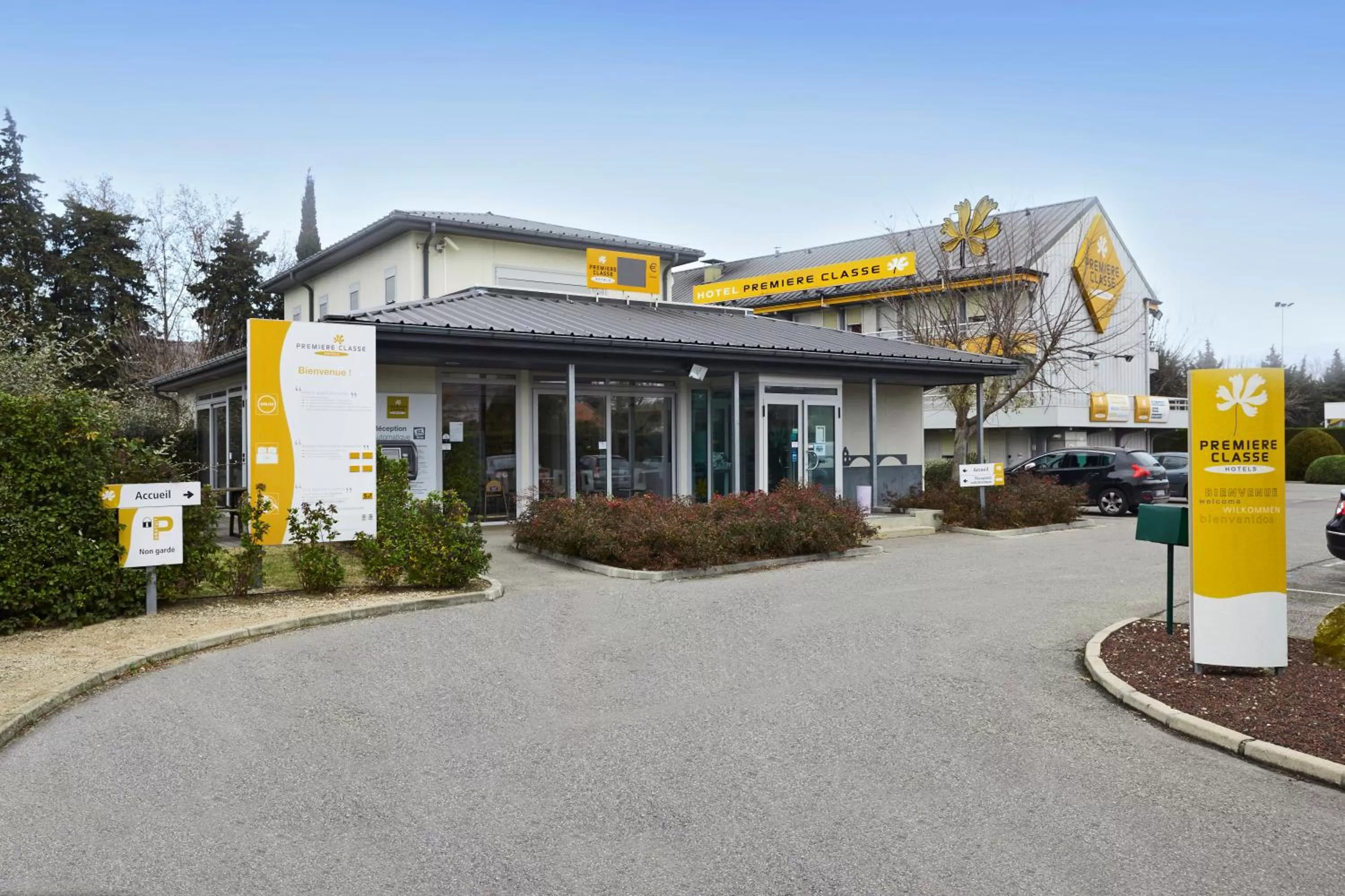 Property logo or sign in Premiere Classe Avignon Parc Des Expositions