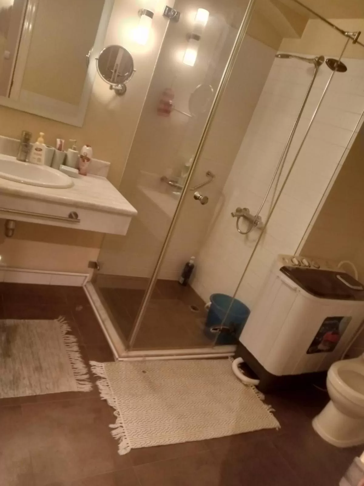 Bathroom in Peaceful Private Villa at Five Star Beach Resort
