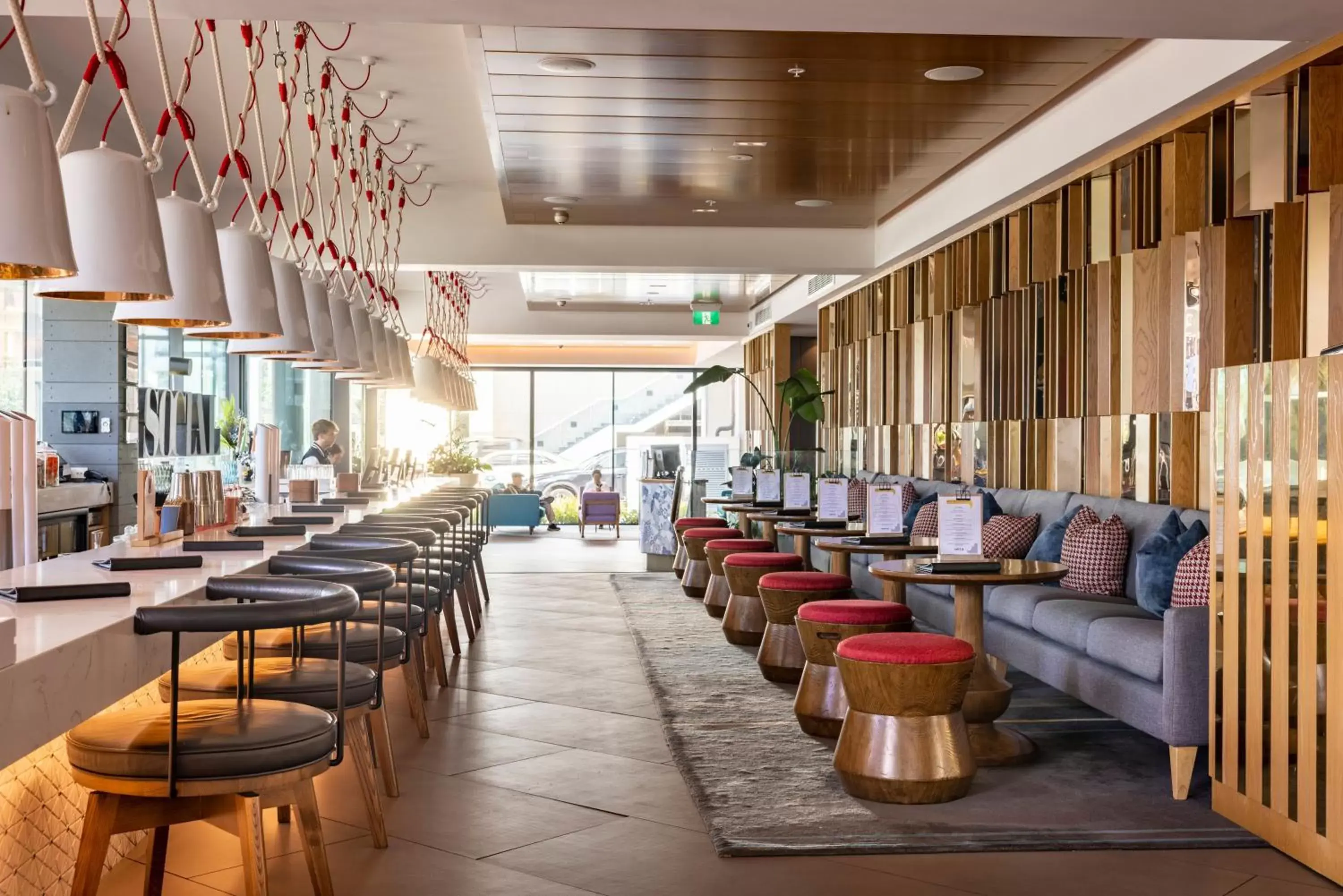 Lobby or reception, Restaurant/Places to Eat in M Social Auckland