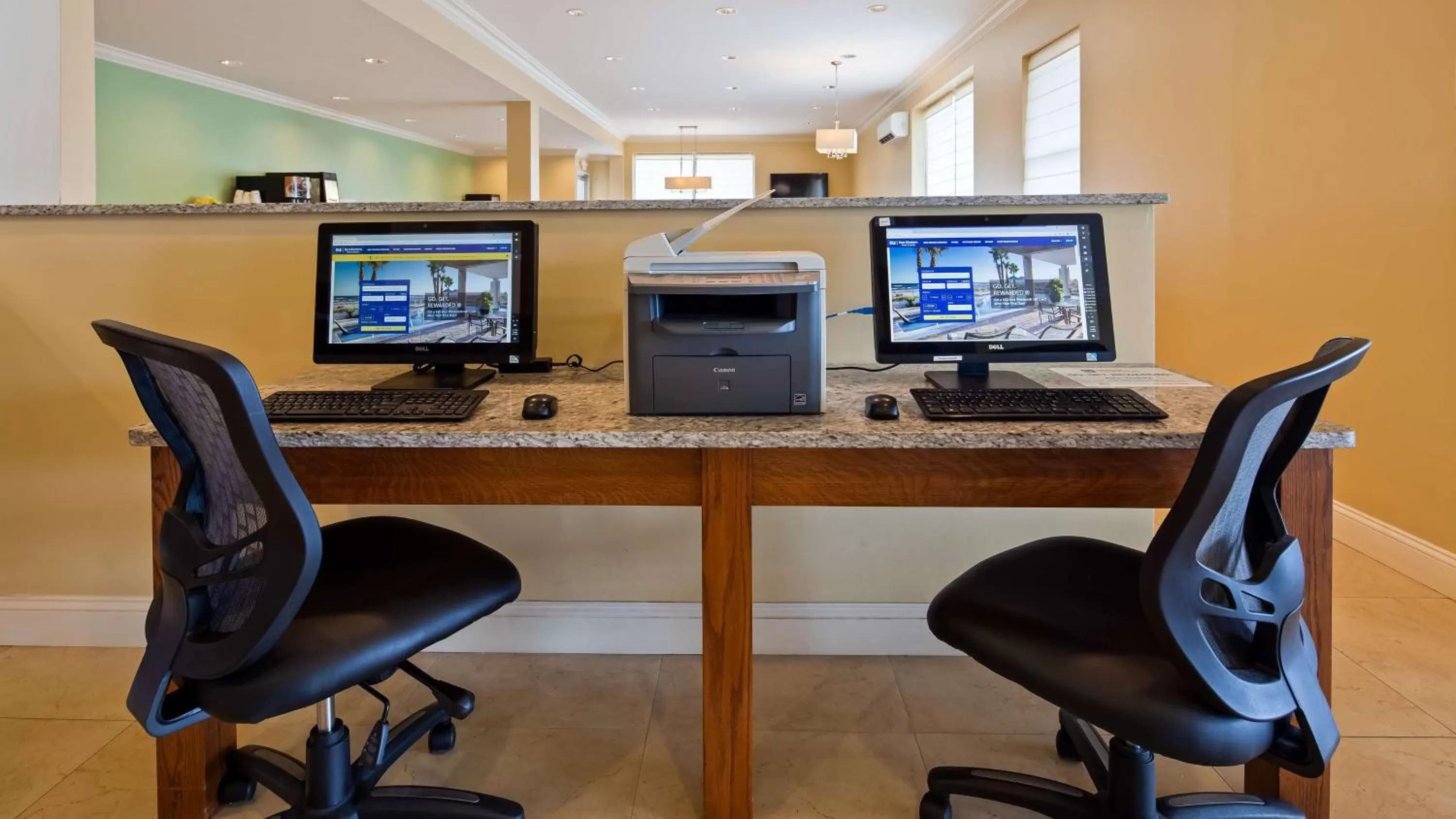 On site in The Inn on Storrs