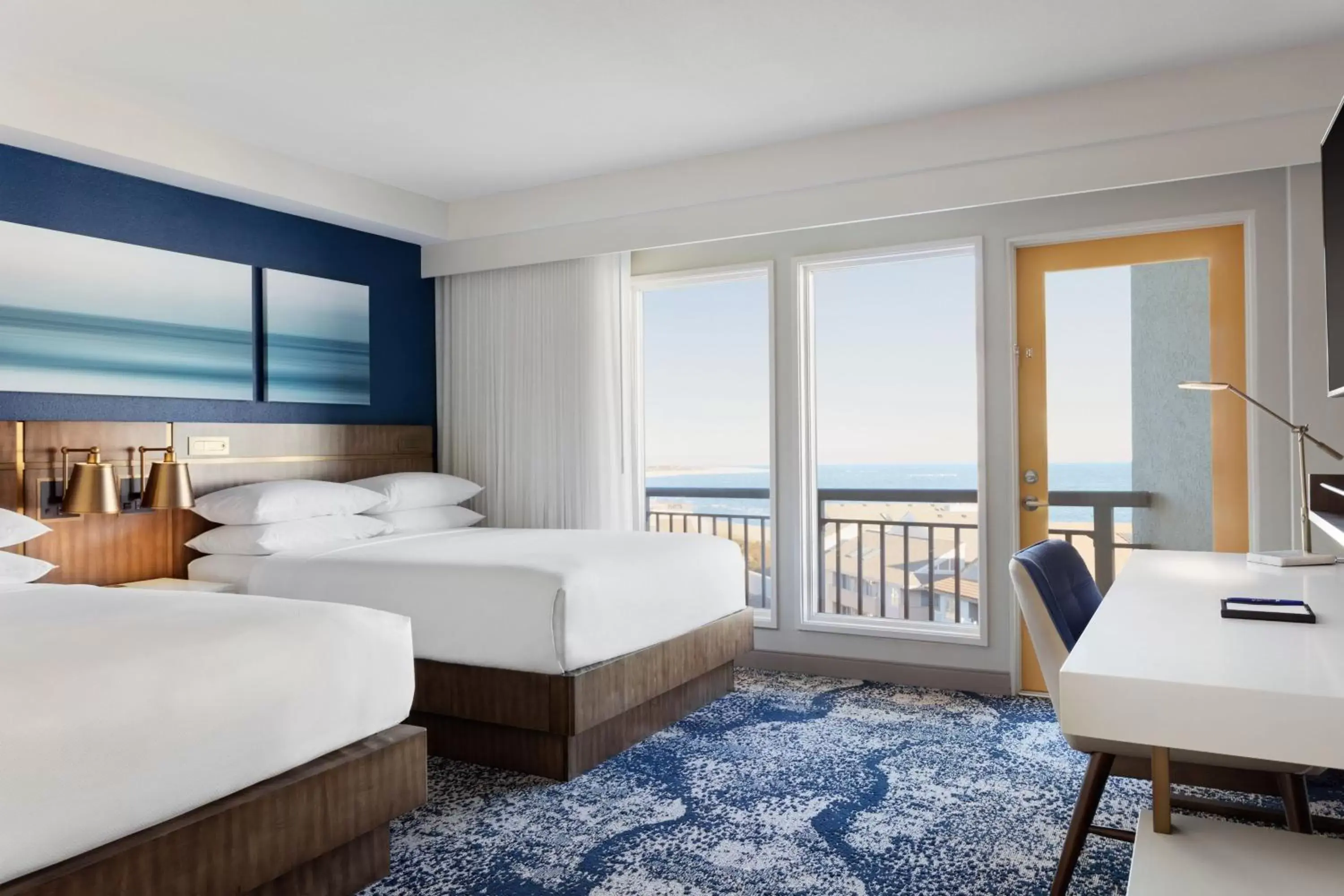 Bedroom, Sea View in Delta Hotels by Marriott Virginia Beach Waterfront