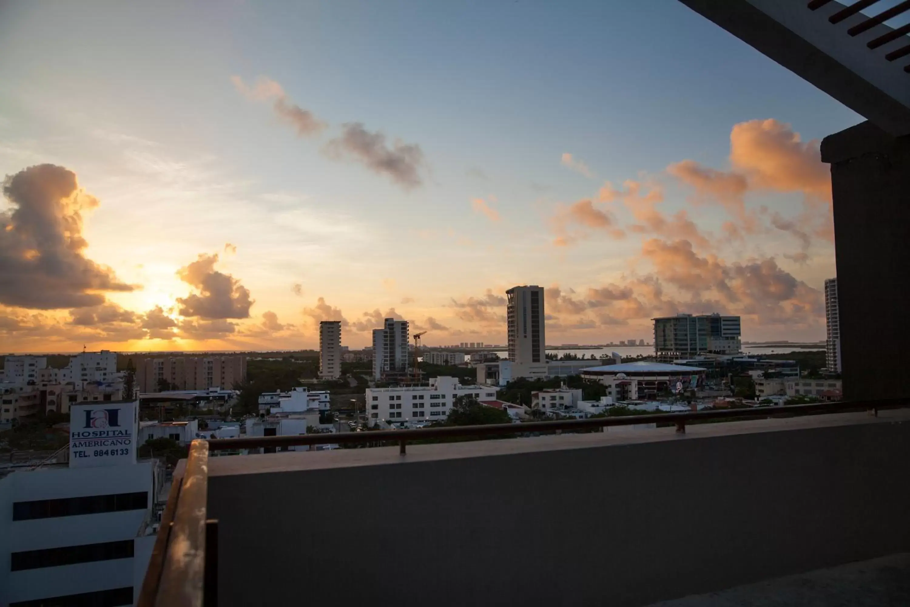 Balcony/Terrace in Wyndham Garden Cancun Downtown