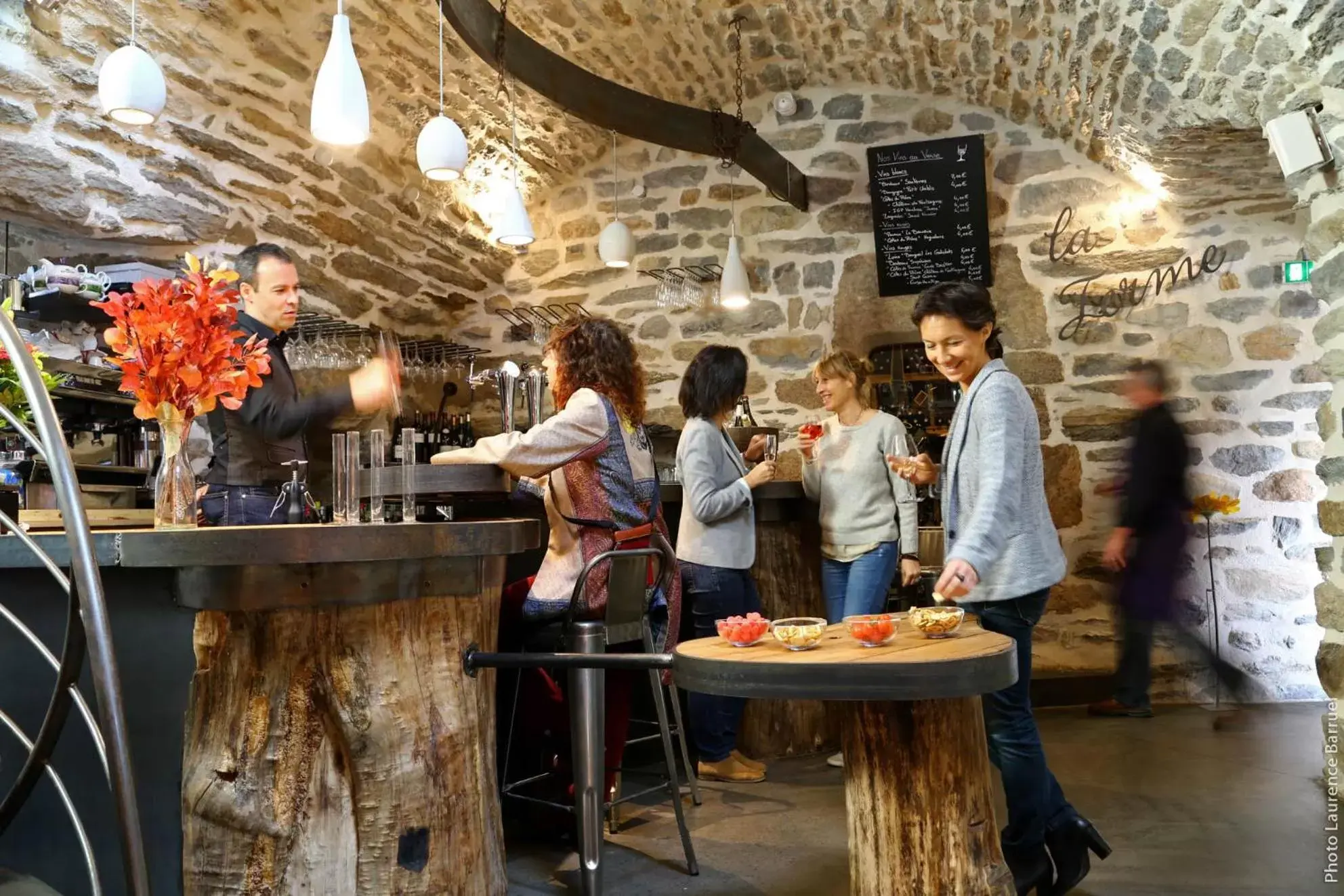 Lounge or bar in La Ferme du Bien-etre