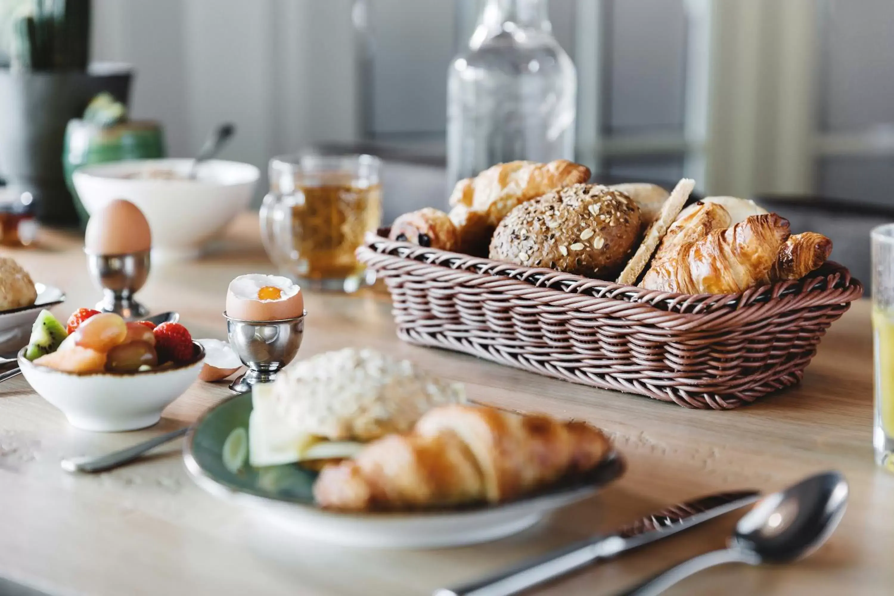 Continental breakfast, Breakfast in Hotel Restaurant De Wolfsberg