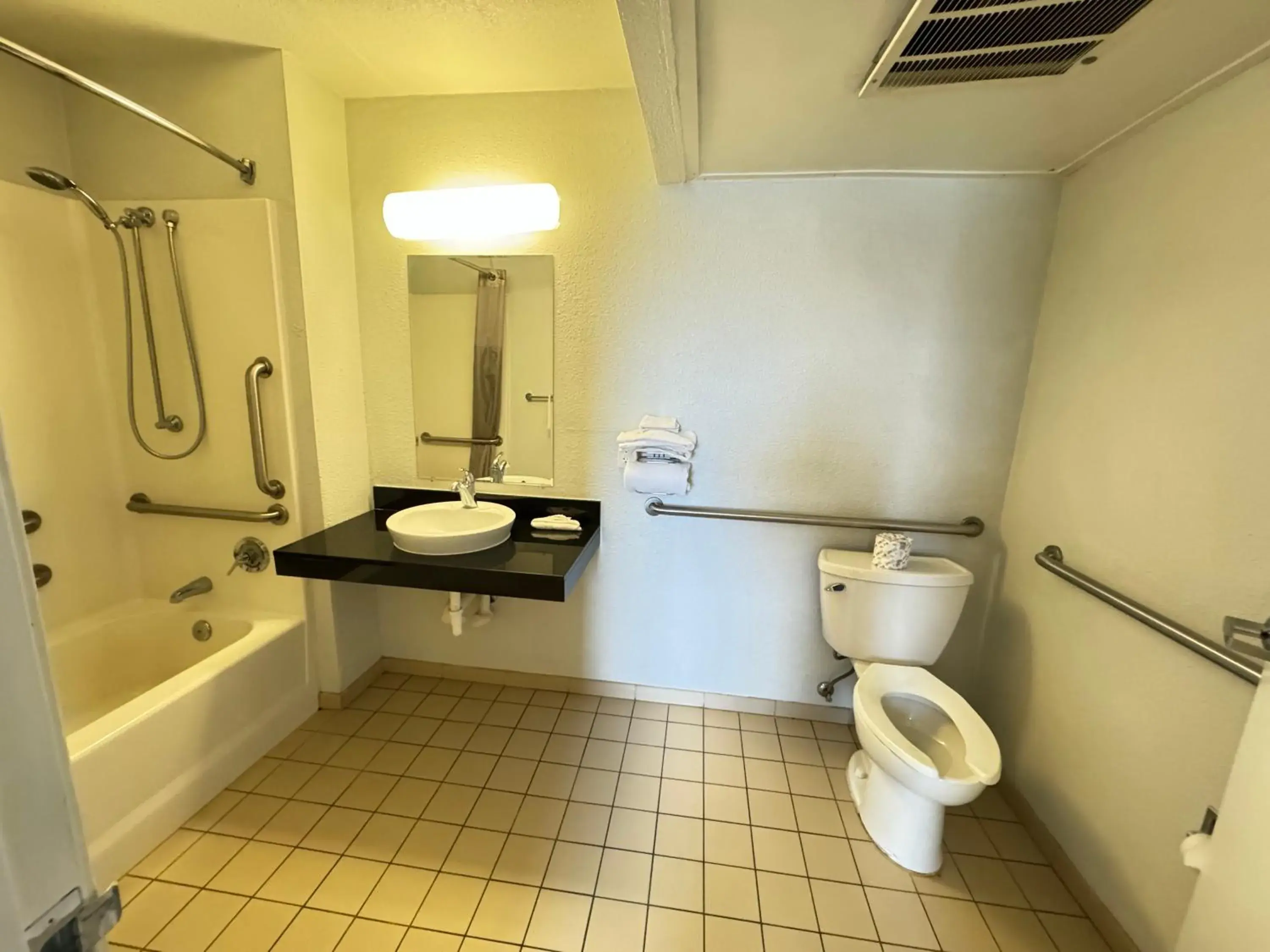 Bathroom in Motel 6-Casper, WY