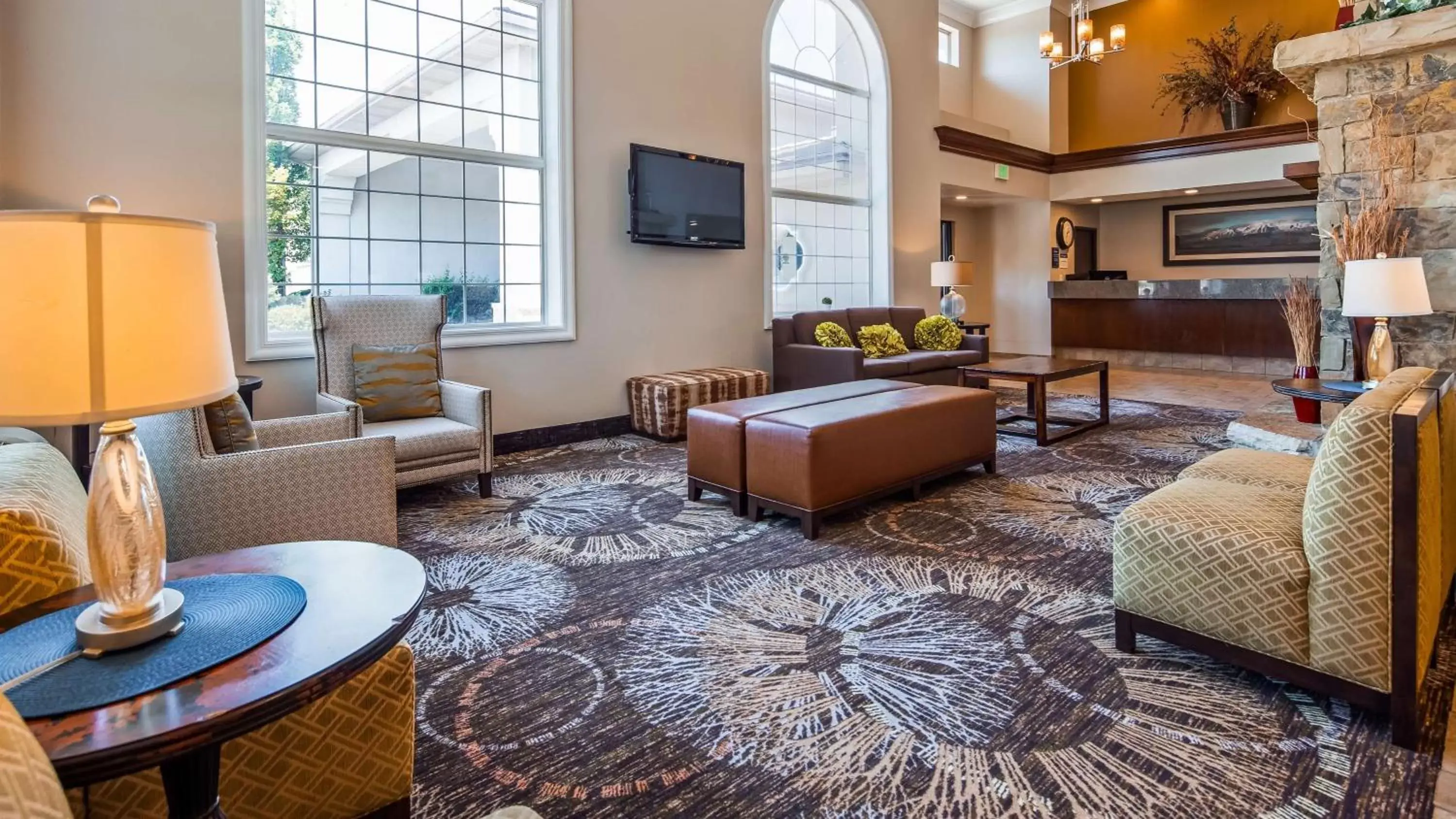 Lobby or reception, Seating Area in Best Western Timpanogos Inn