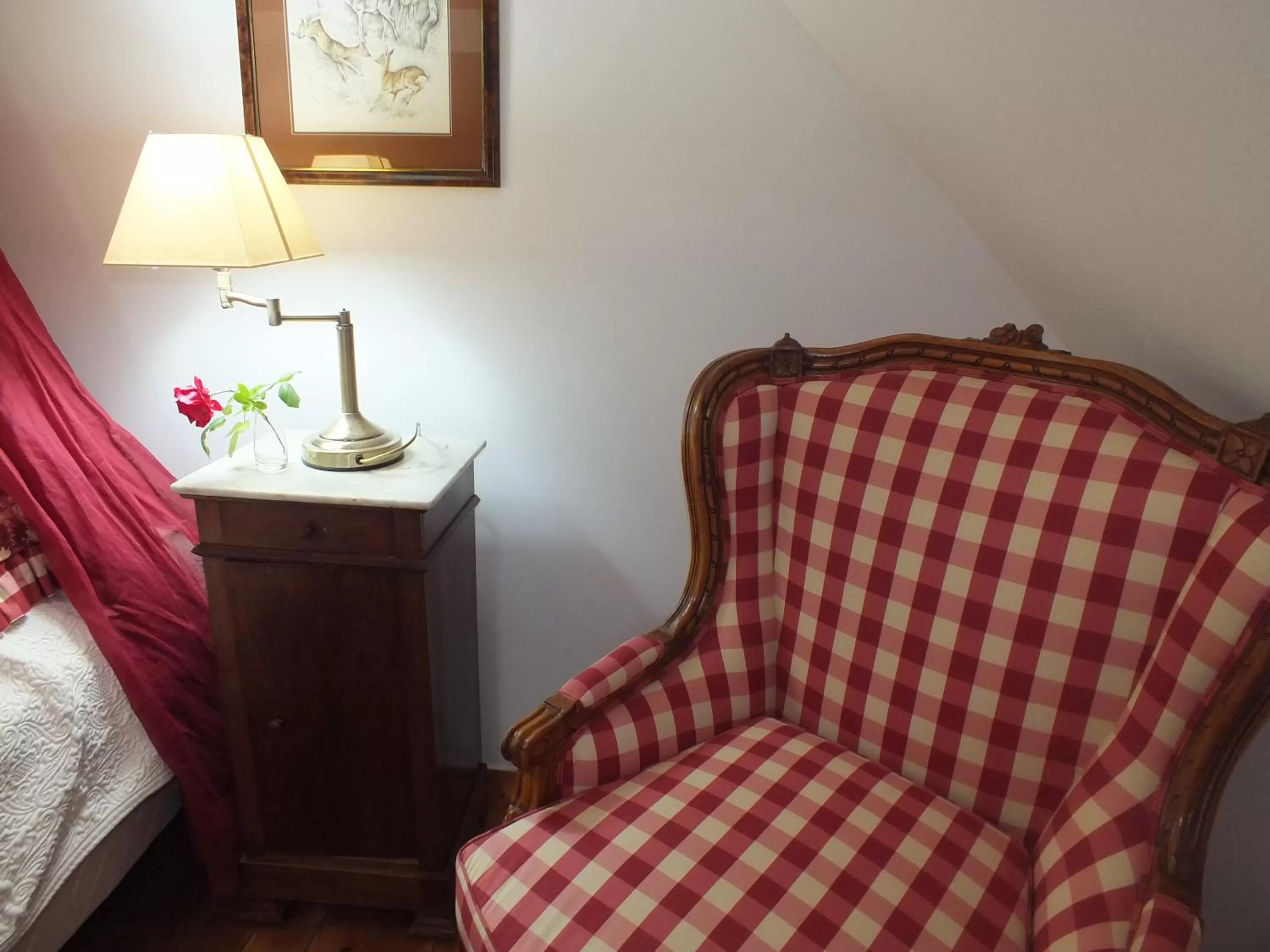 Seating area in Château de Nazé Vivy-Saumur