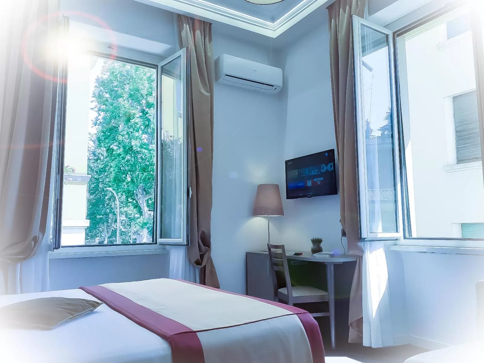 Bed in Aventino Guest House