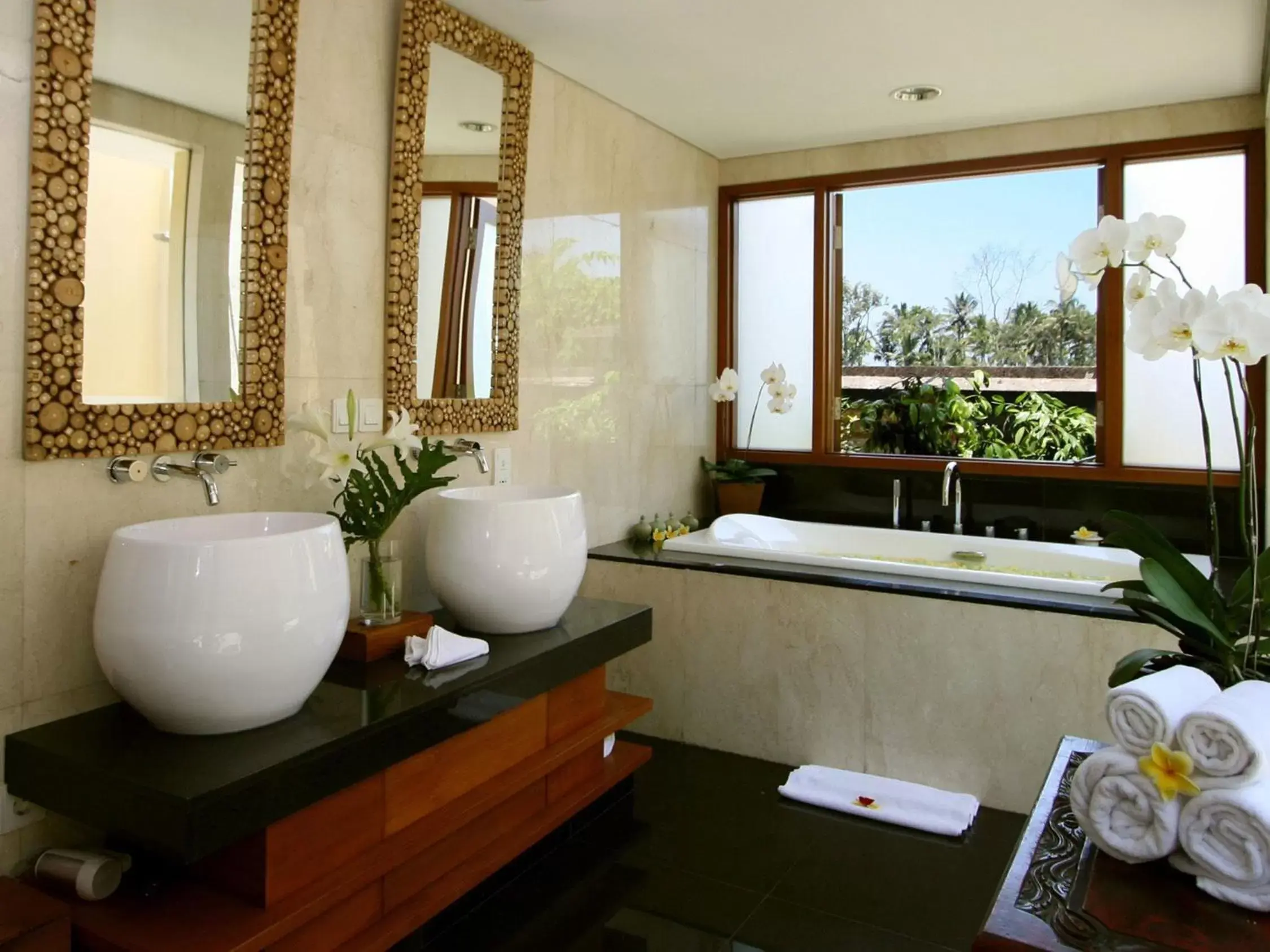 Shower, Bathroom in Kamandalu Ubud - CHSE Certified