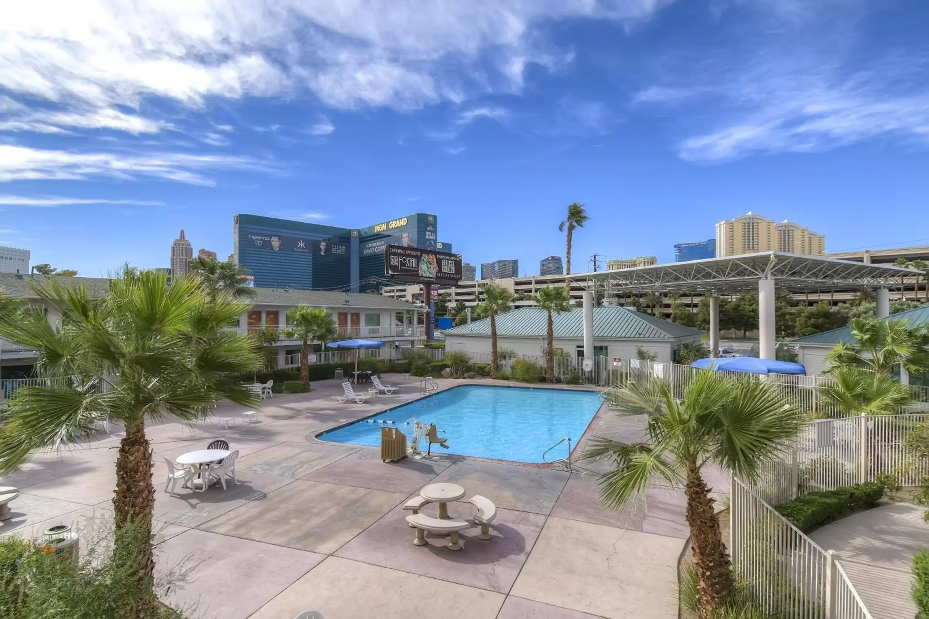 Swimming Pool in Motel 6-Las Vegas, NV - Tropicana