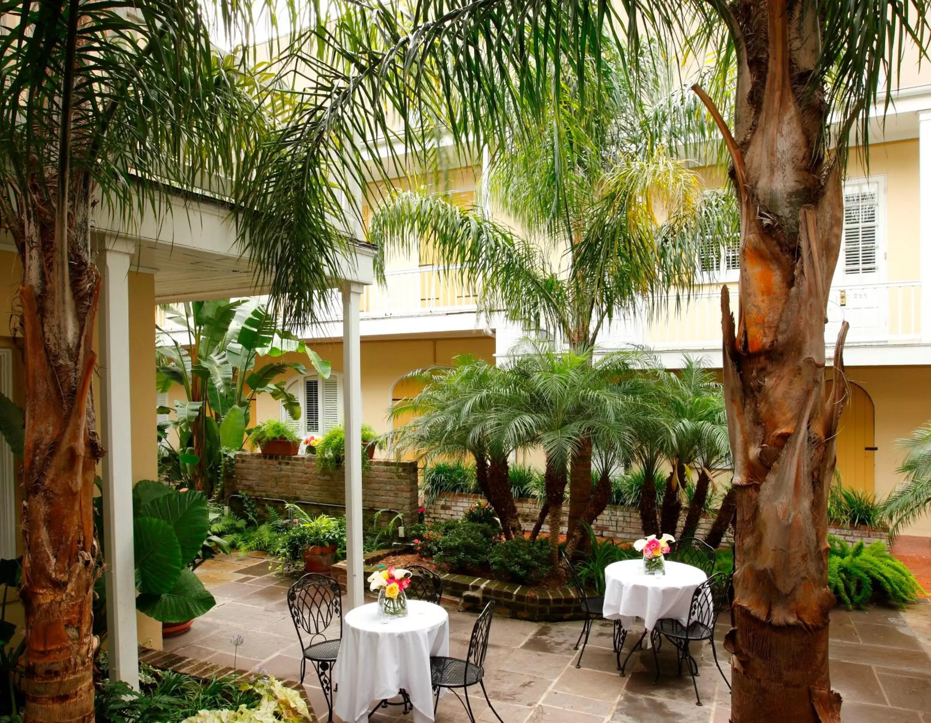 Balcony/Terrace, Restaurant/Places to Eat in Dauphine Orleans Hotel
