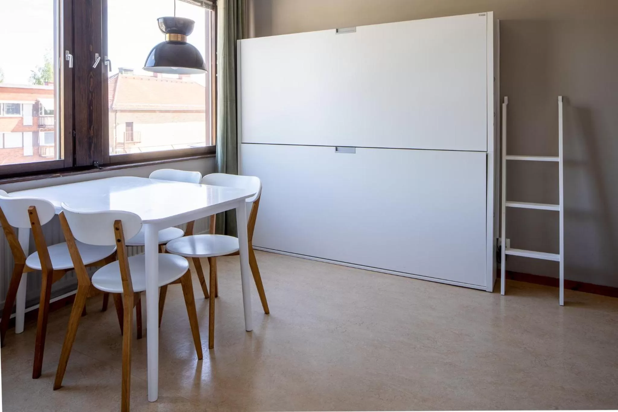 Kitchen or kitchenette in Hotel B&B Gränden