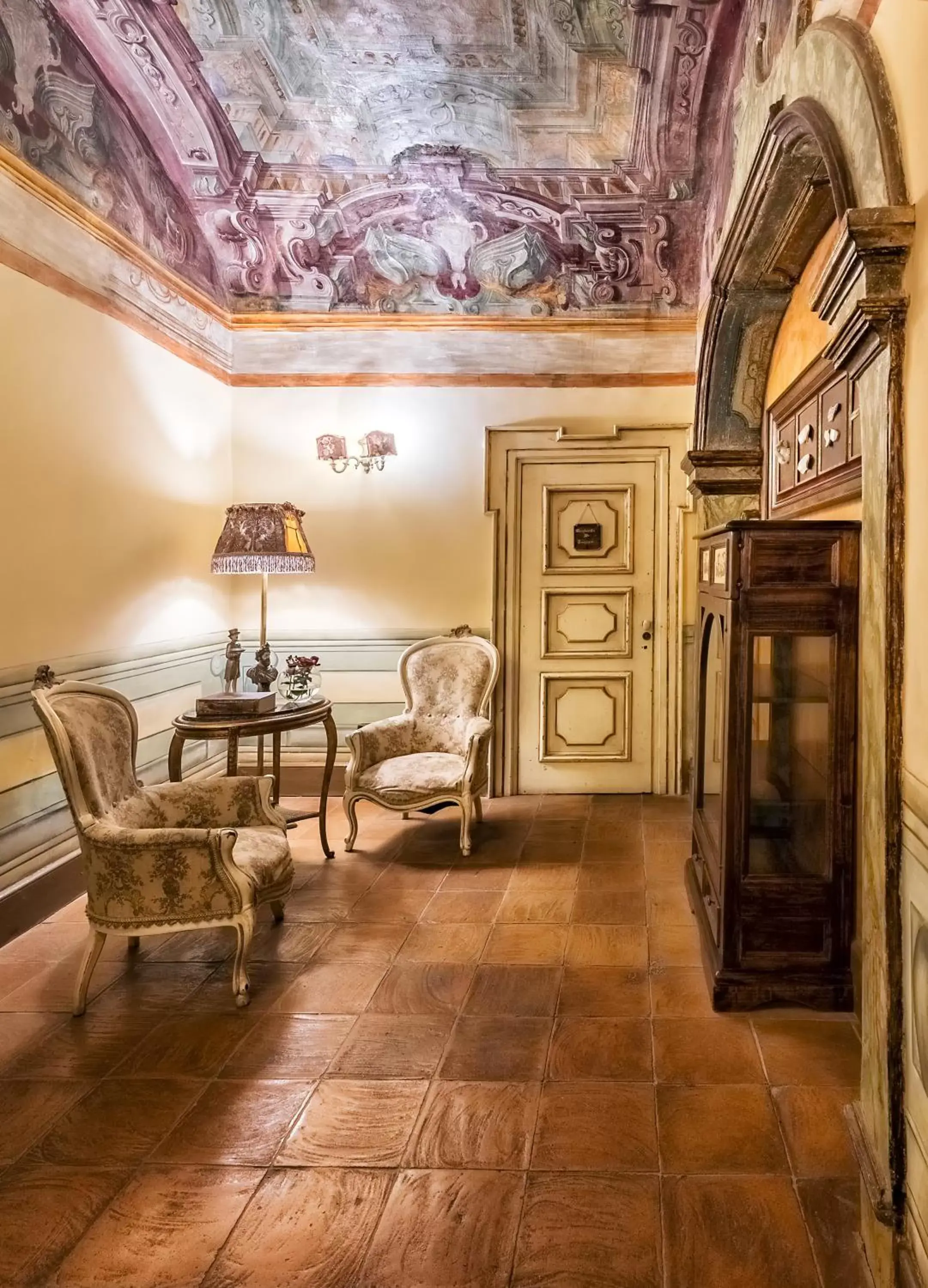 Lobby or reception in Castello di Limatola