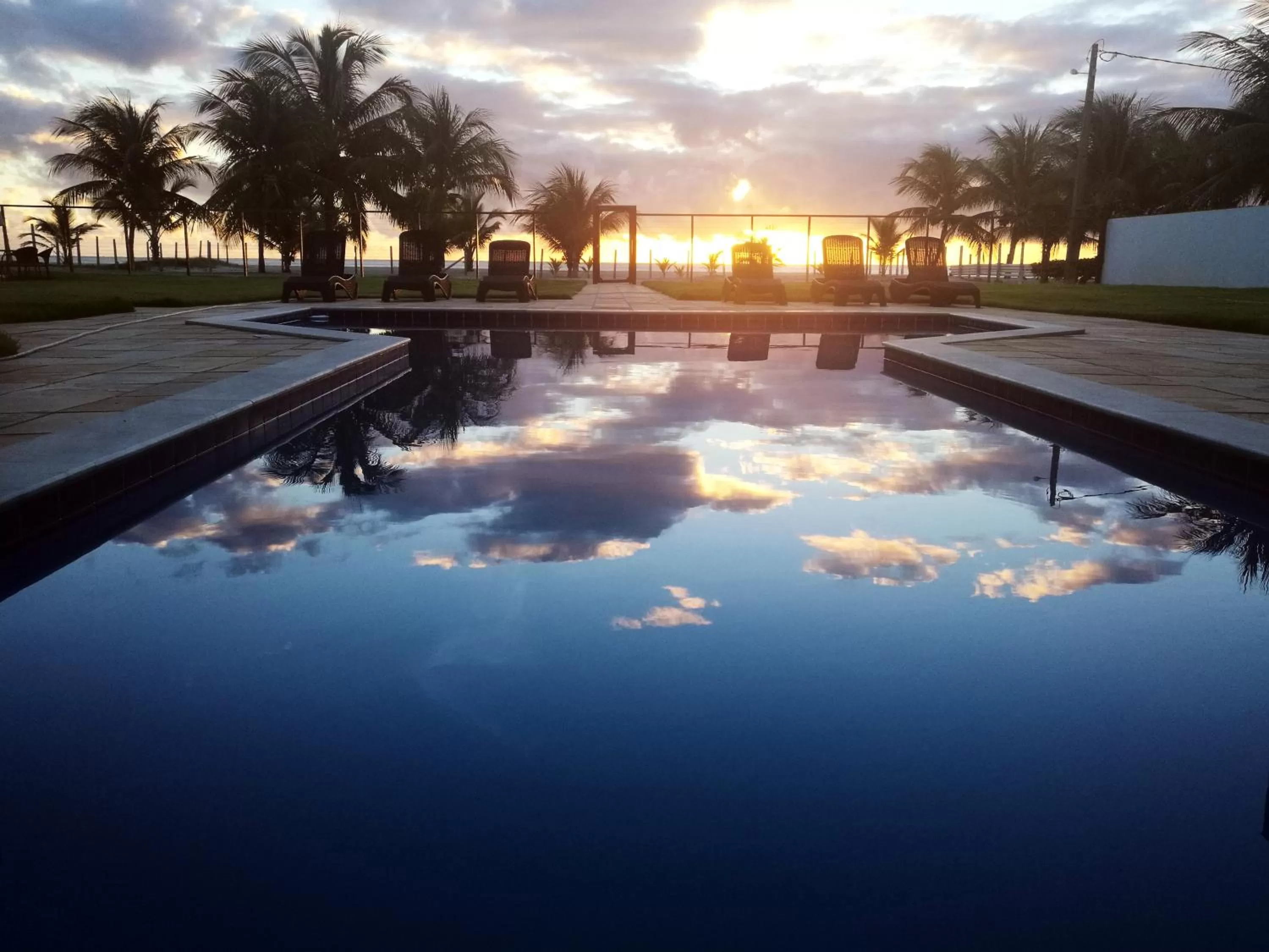 Pool view in Manga Verde Beach Residence