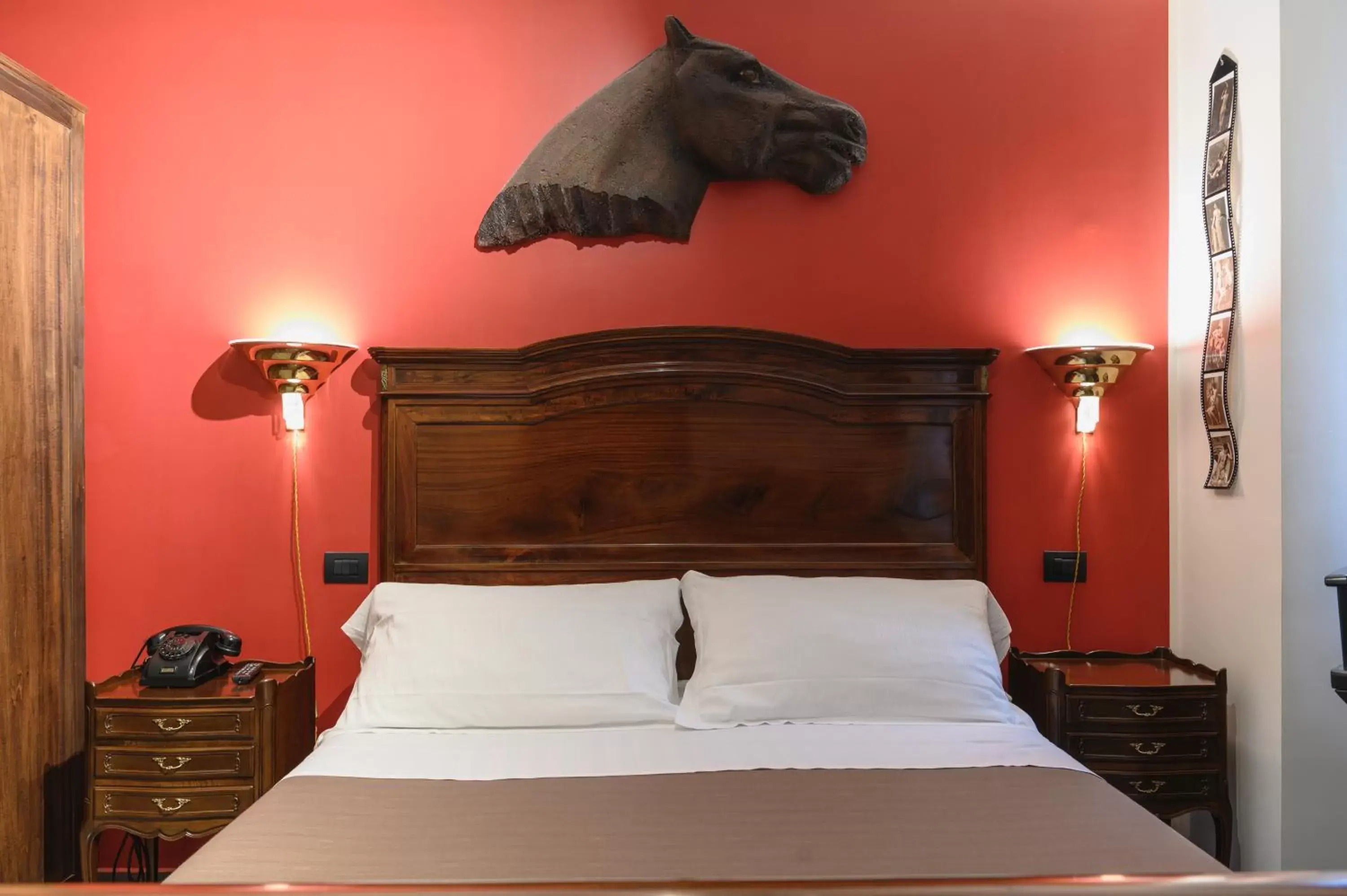 Bed in Hotel CineApollo - Ogni camera un film!
