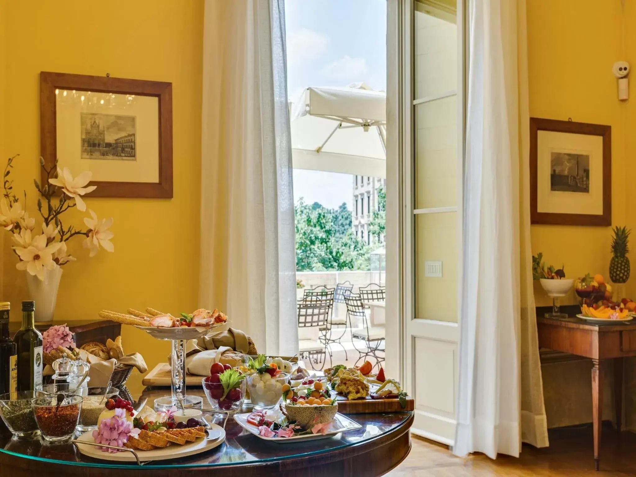 Continental breakfast, View in Relais degli Angeli Residenza d'Epoca