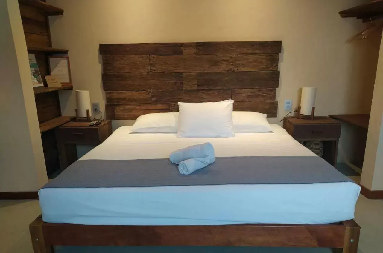 Bed in Hotel Sur Bacalar