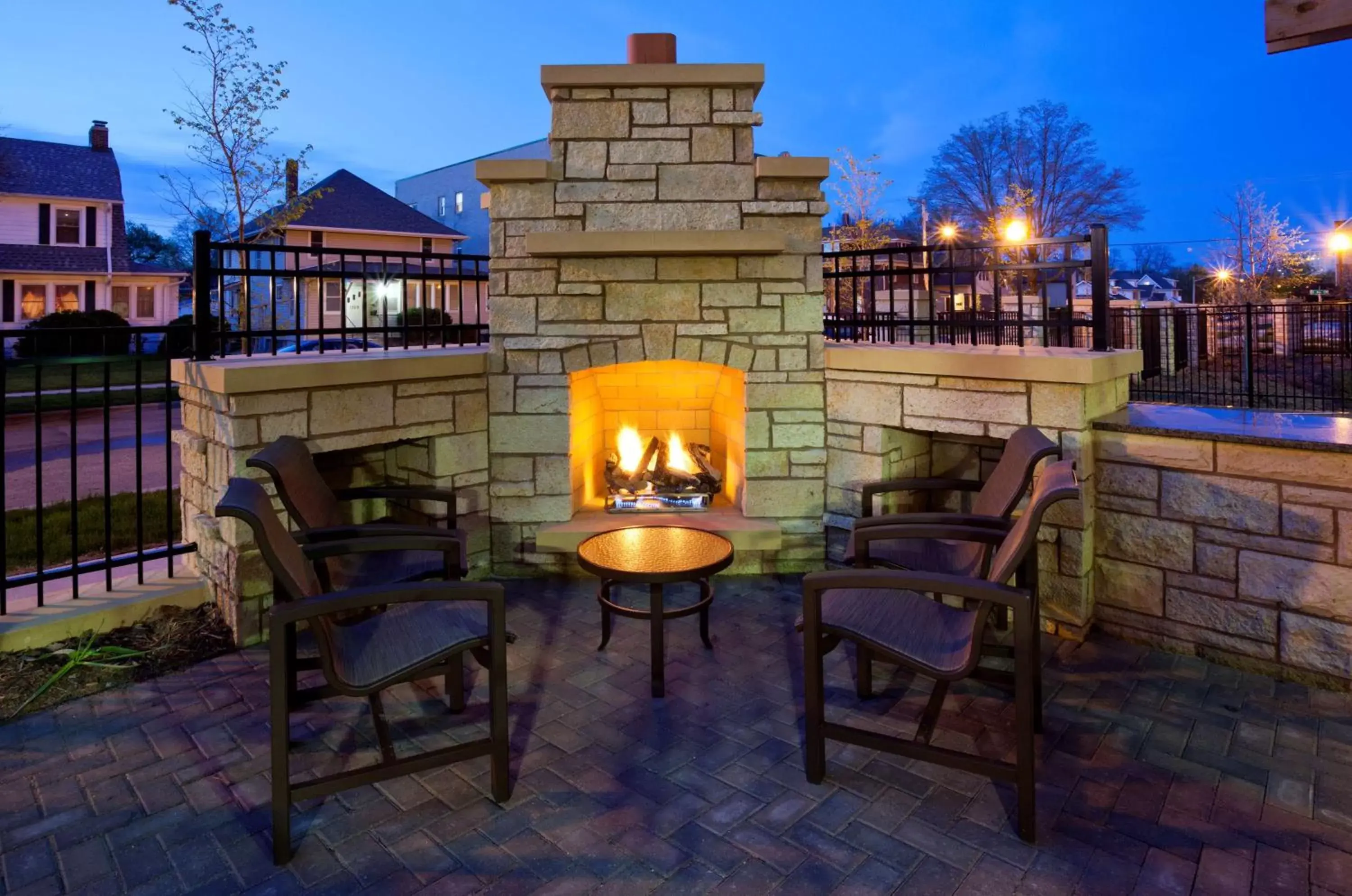 Patio in Homewood Suites by Hilton Rochester Mayo Clinic-St. Marys Campus