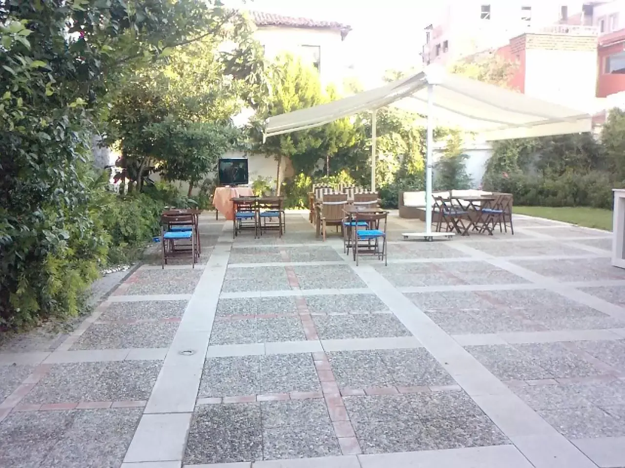 Garden in Hotel Baylan Basmane