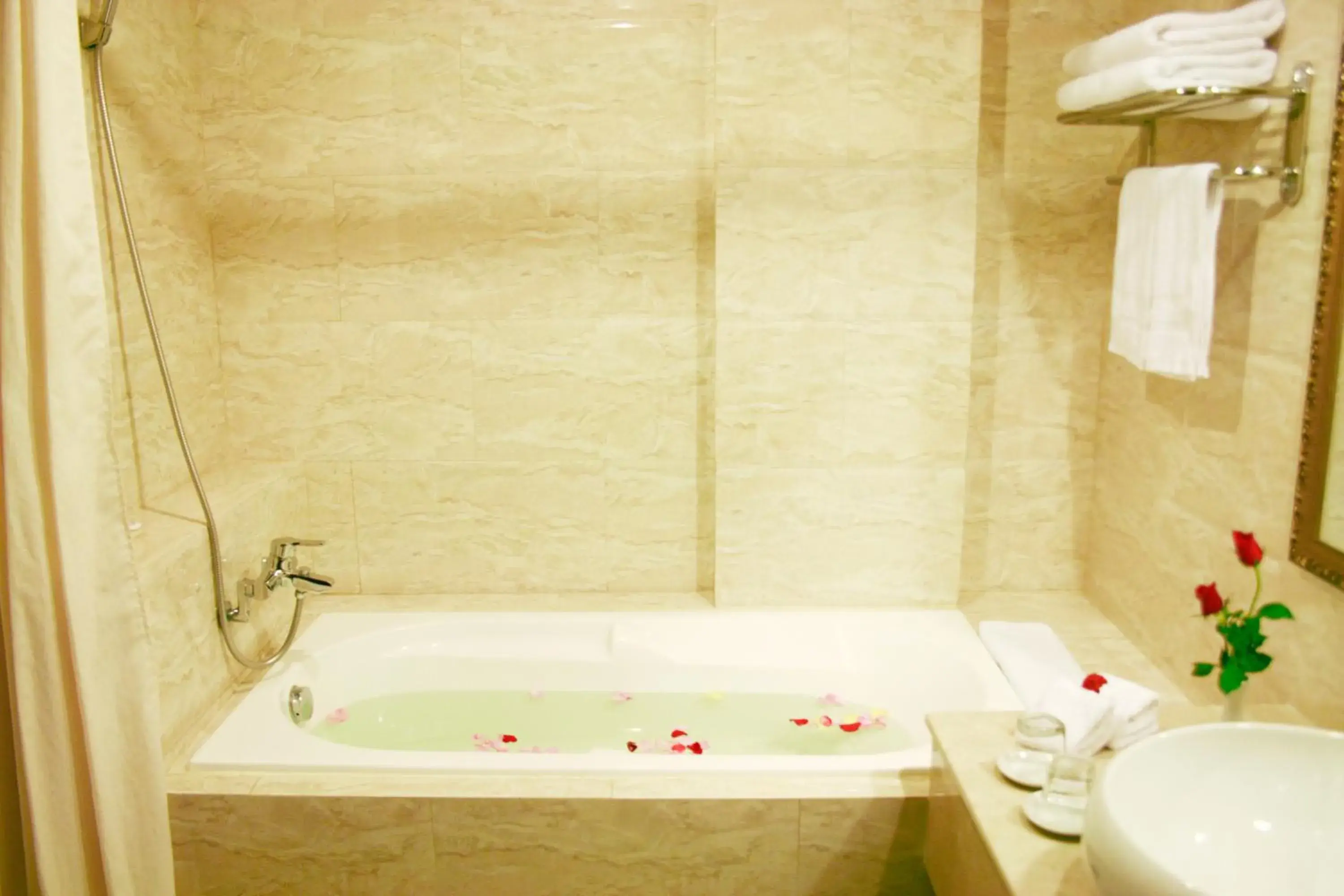 Bathroom in Angella Hotel Nha Trang