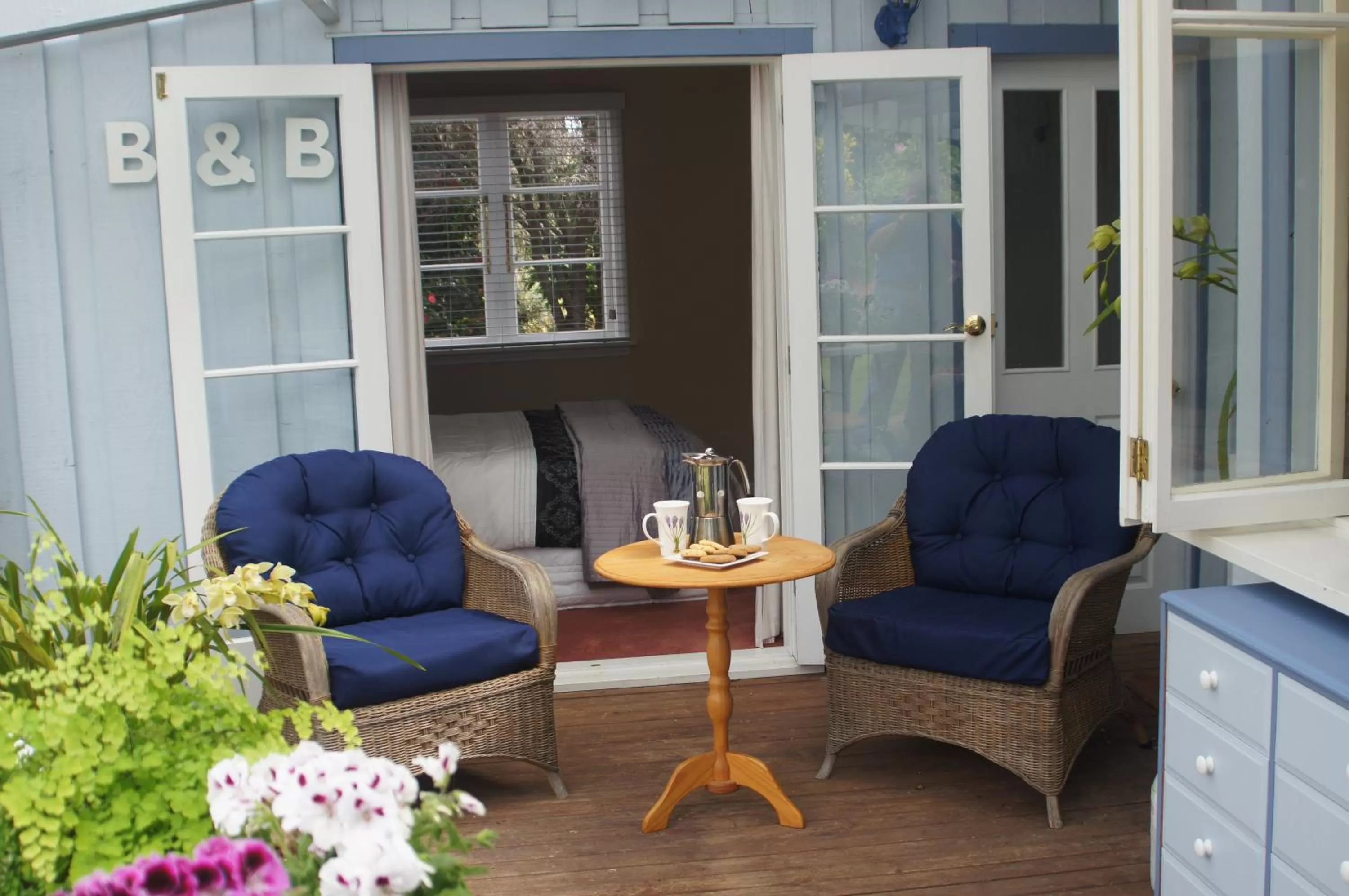 Balcony/Terrace in Rose Cottage B&B