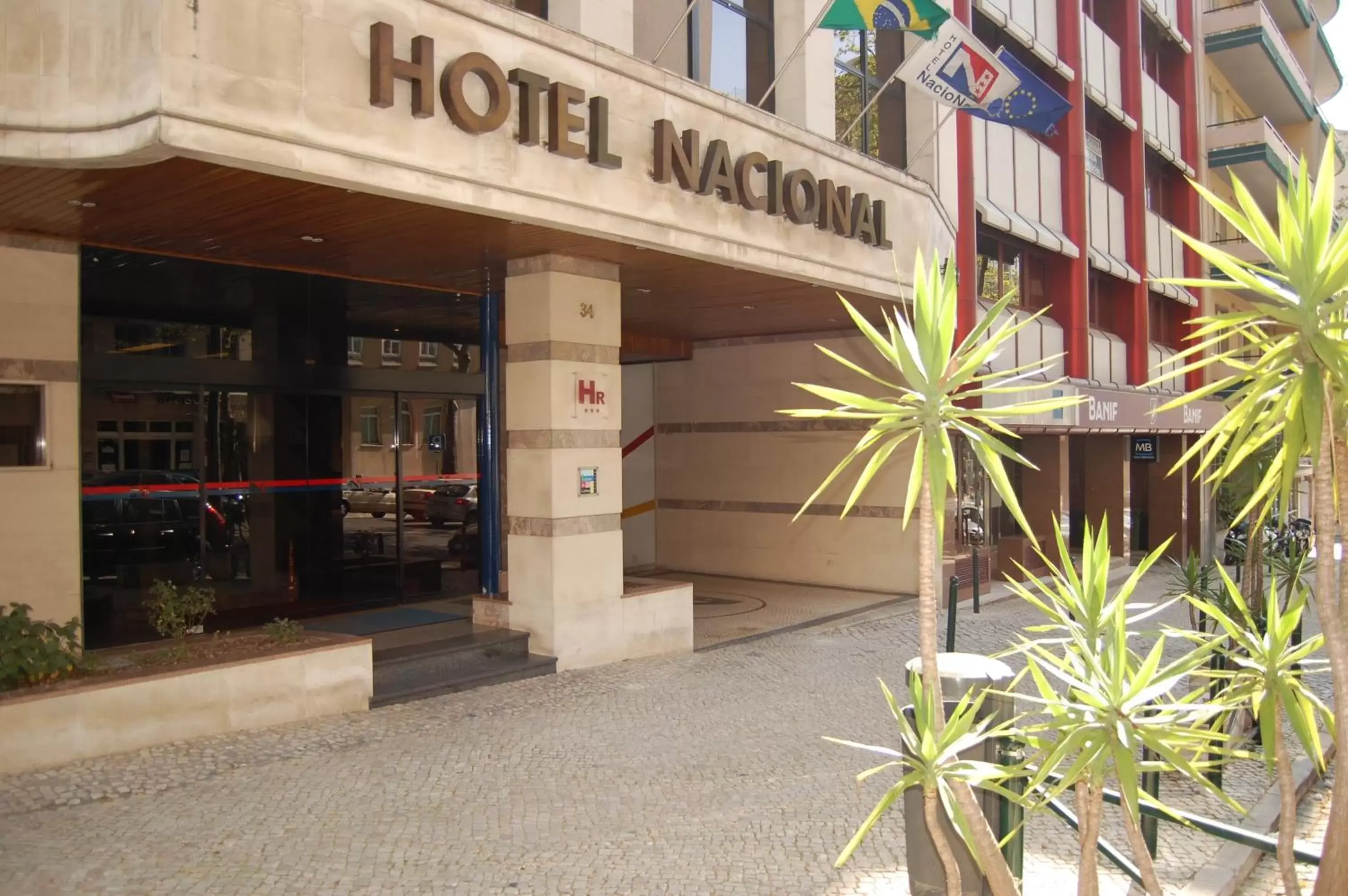 Facade/entrance in Hotel Nacional