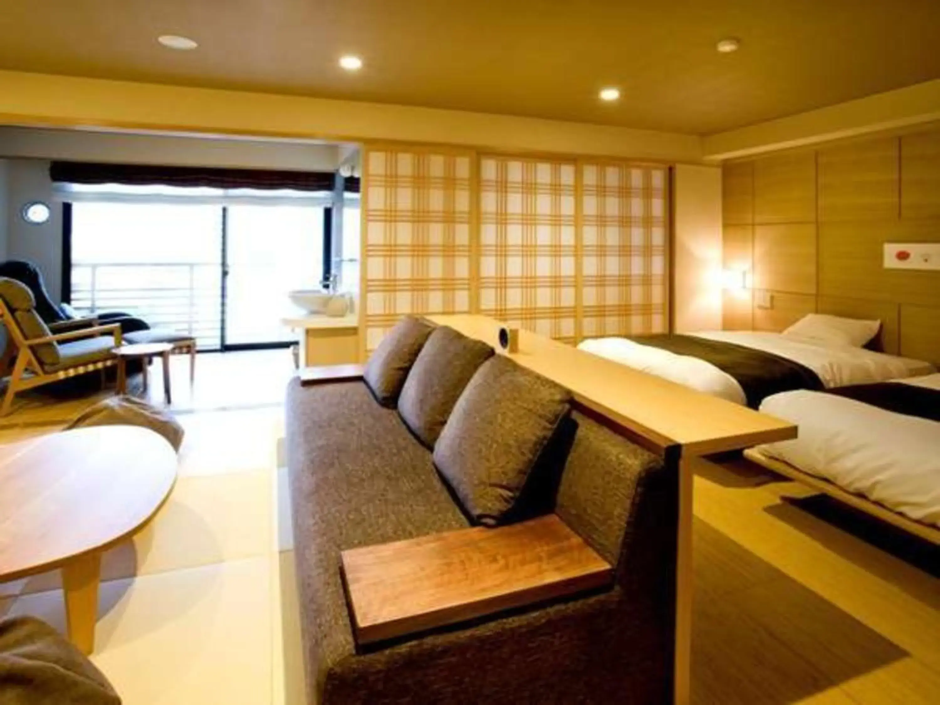 Photo of the whole room, Bed in Hana Beppu Photo of the whole room, Bed in Hana Beppu