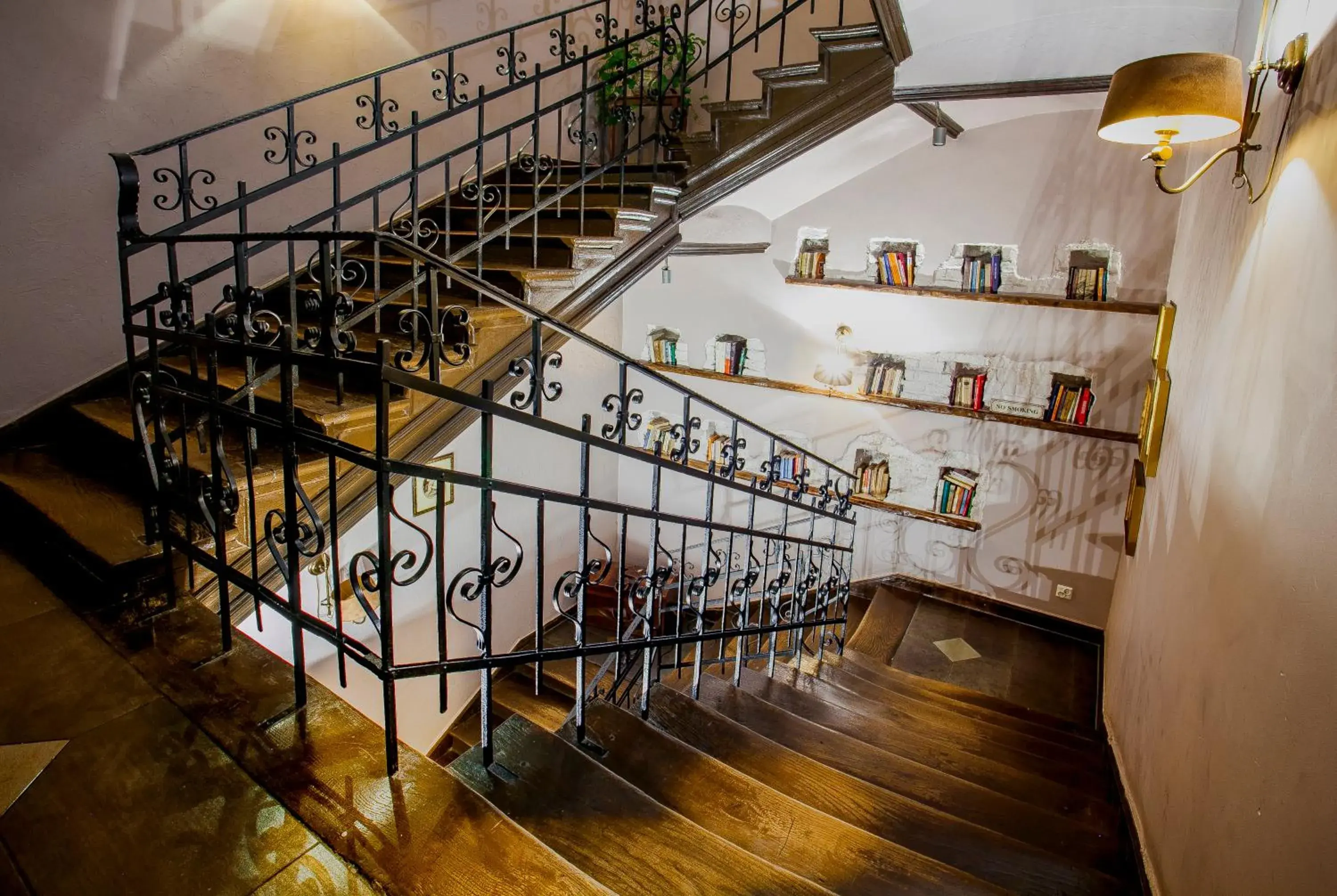 Lobby or reception in Aparthotel Oberża Lobby or reception in Aparthotel Oberża