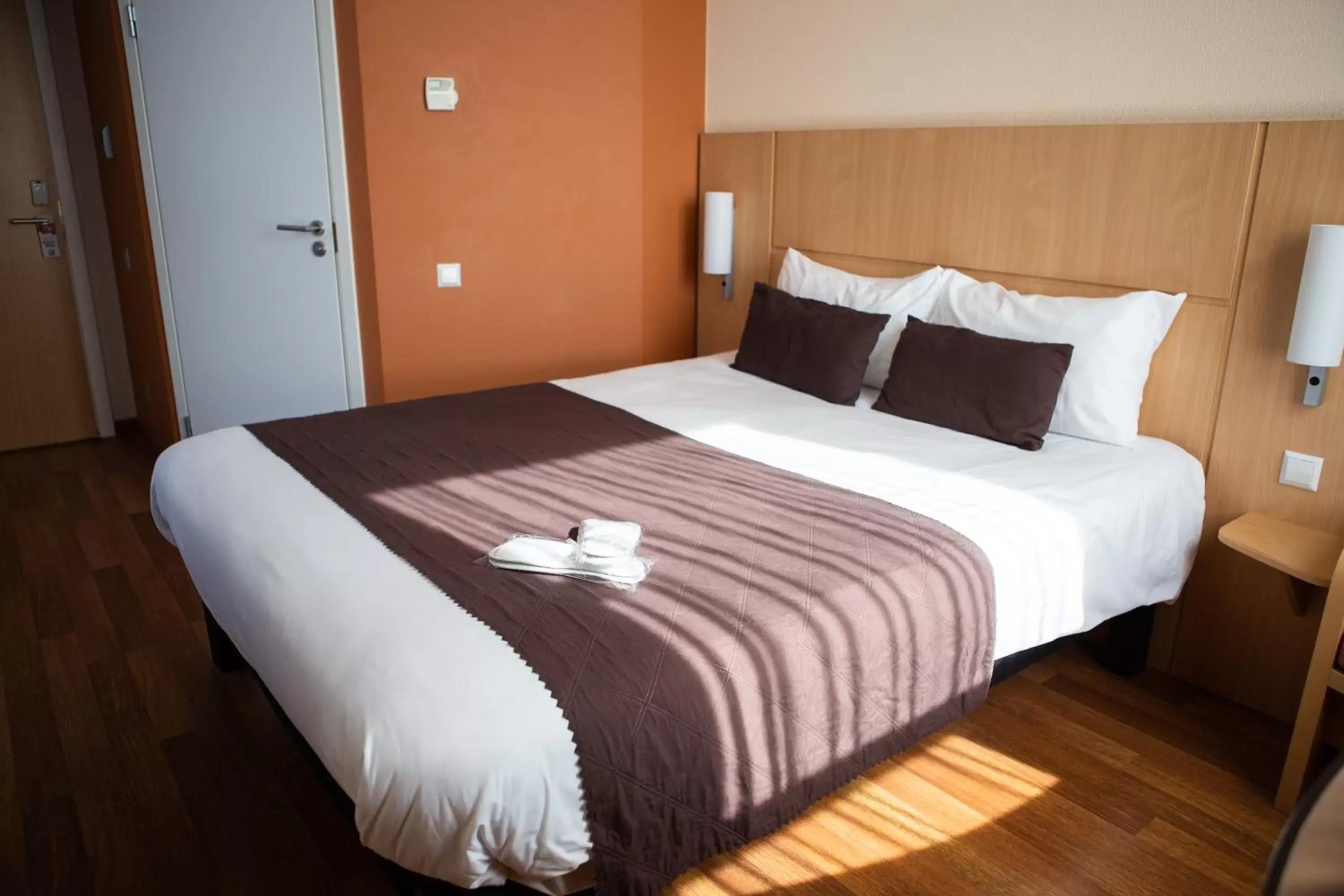 Bed in Ibis Kaunas Centre