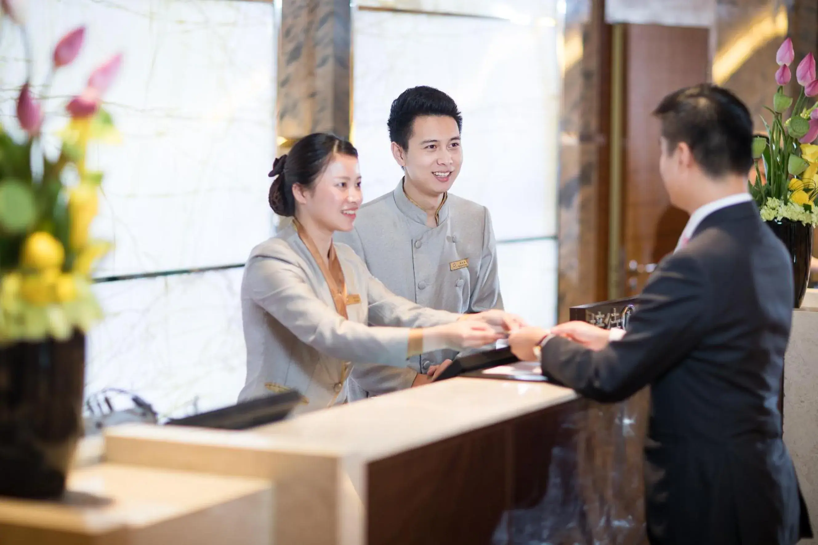 Lobby or reception in Wyndham Grand Plaza Royale Hangzhou